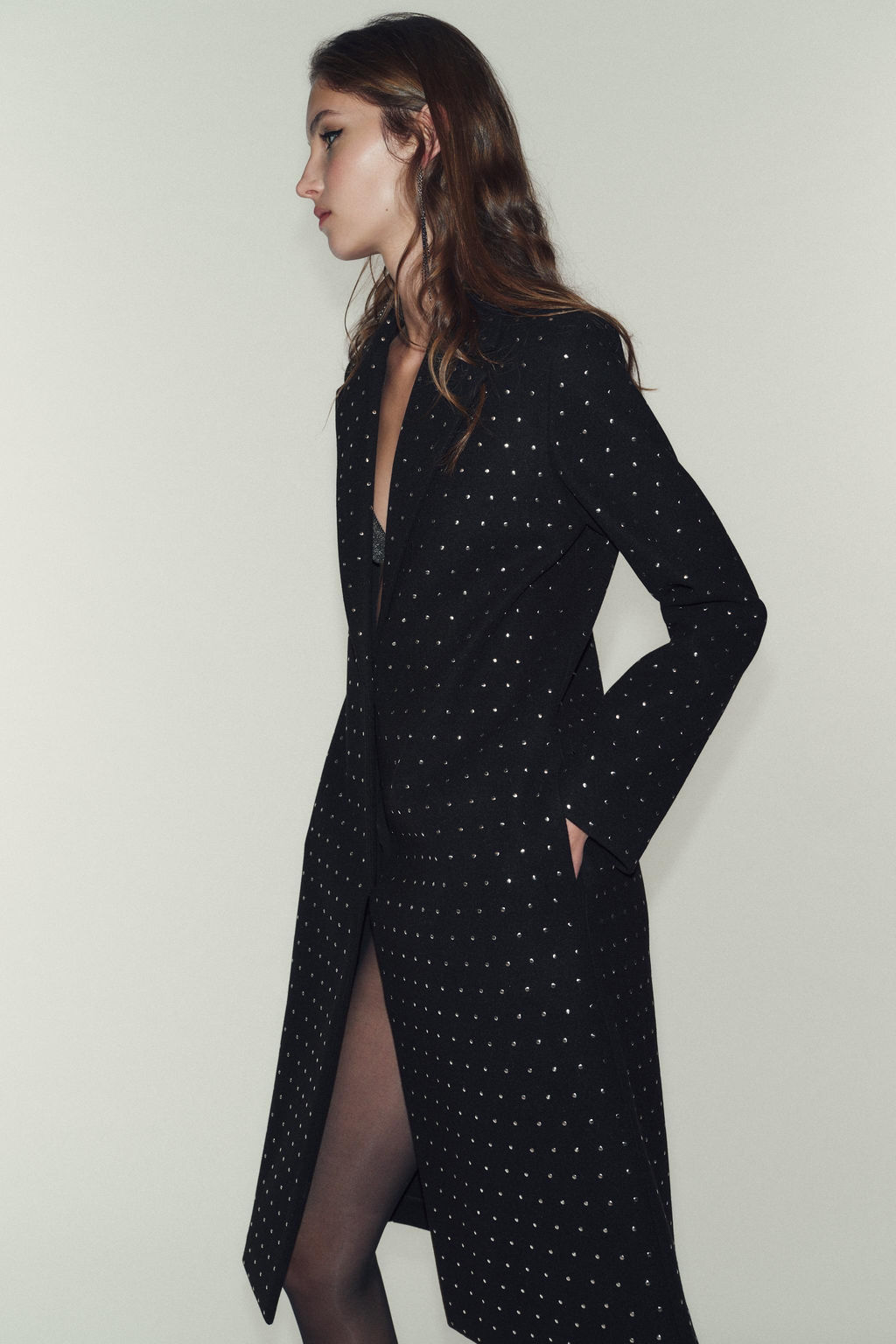 SOFT SHIMMER COAT - Zara фото 4