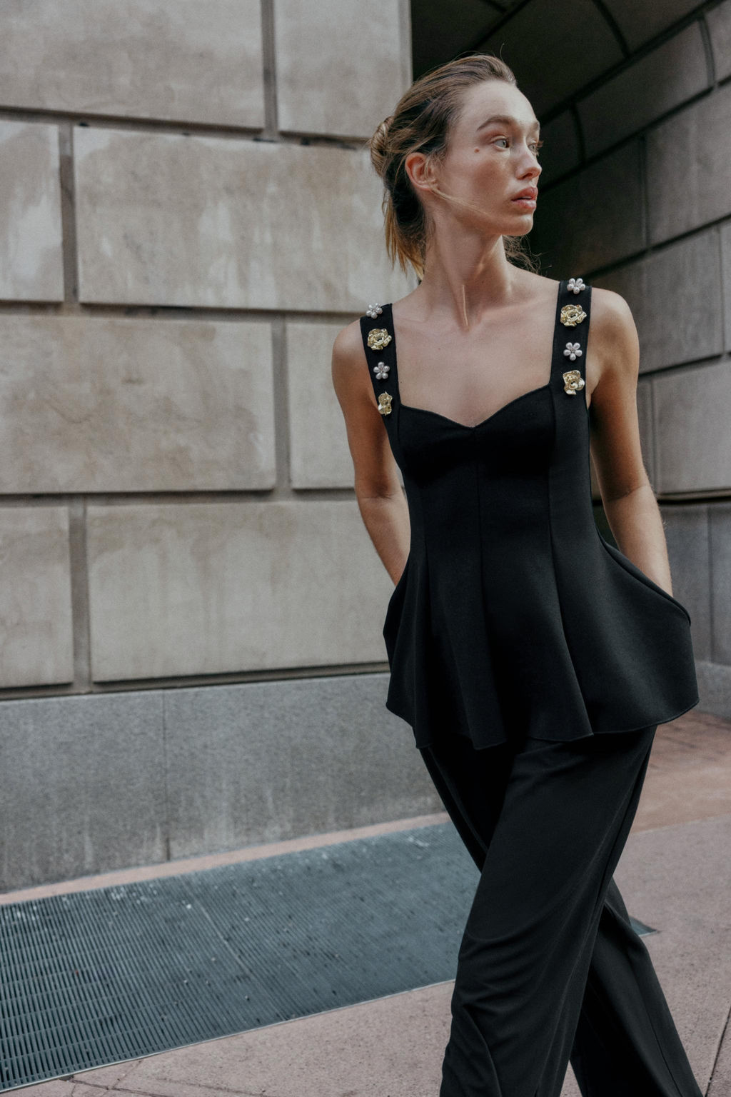 PEPLUM STRETCH TOP - Zara фото 2