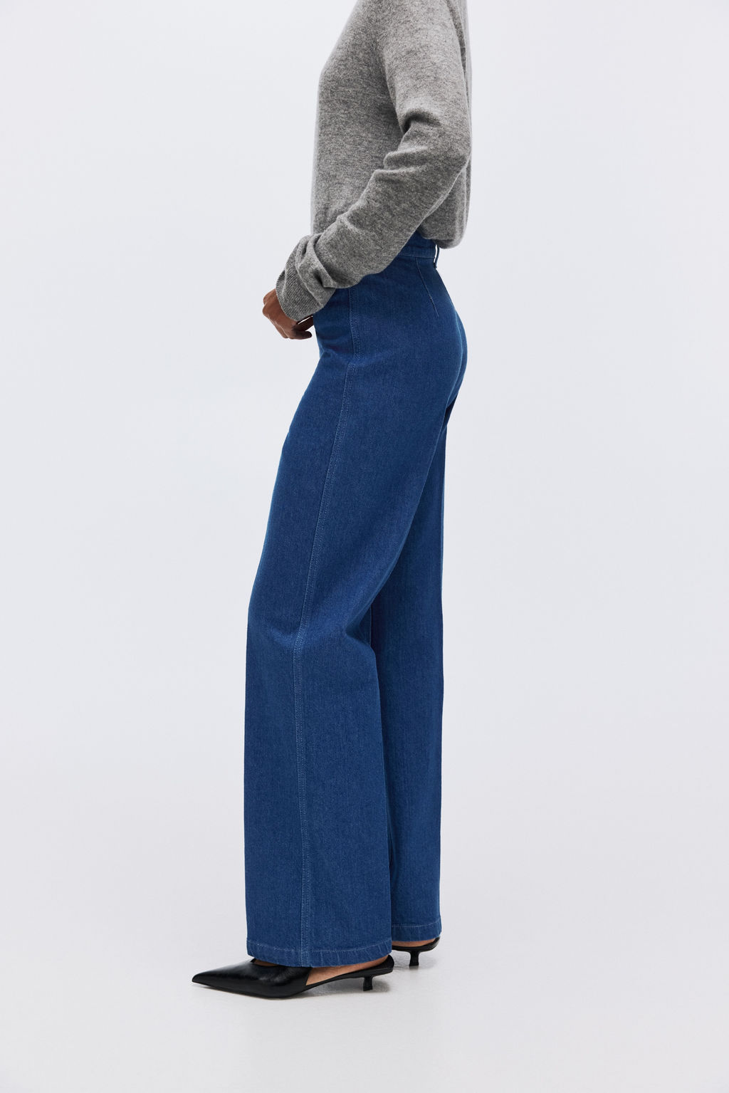 Straight High Jeans - H&m фото 6