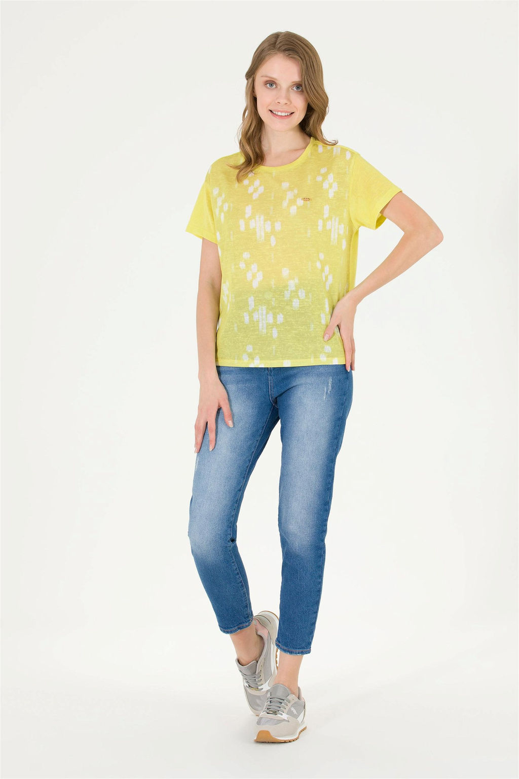 U. S. Polo Assn Женские синие джинсовые брюки - U.s. polo assn фото 7