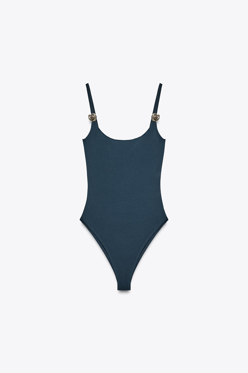 SEASHELL POLYAMIDE BODYSUIT - Zara фото 5