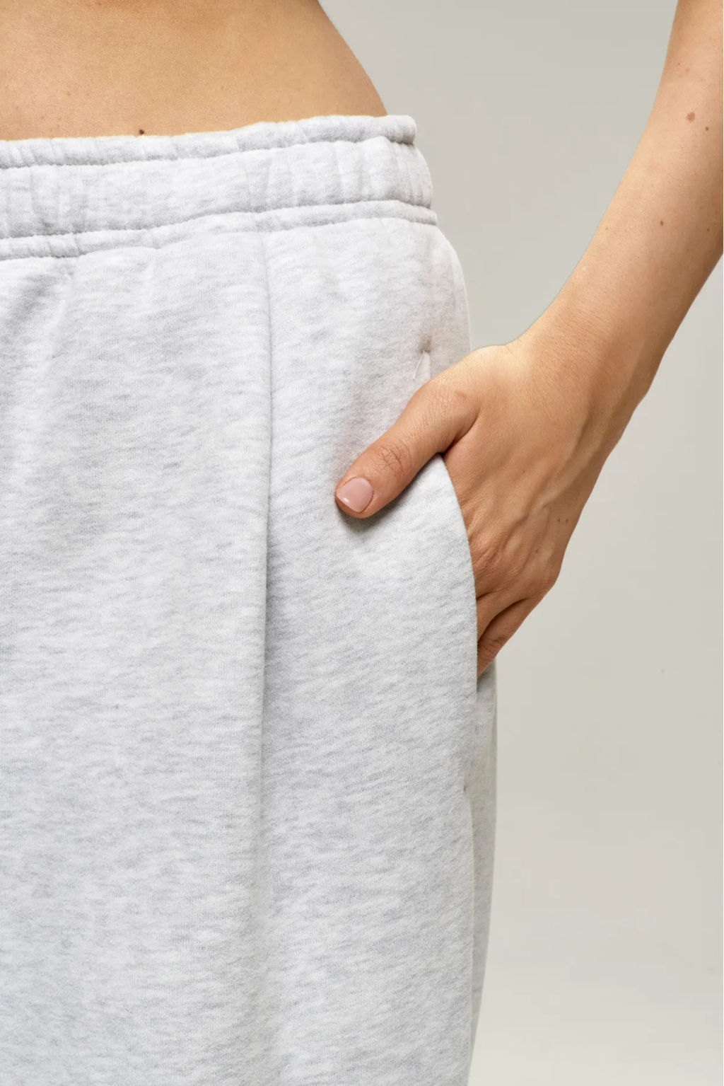 Брюки с начесом Grey Melange - Erist store фото 4