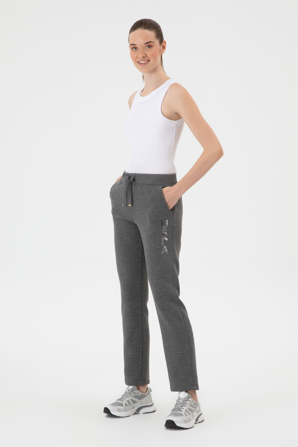 Kad_n Antrasit Melanj E_ofman Alt_ Sepette S_rpriz _ndirim - U.s. polo assn фото 3