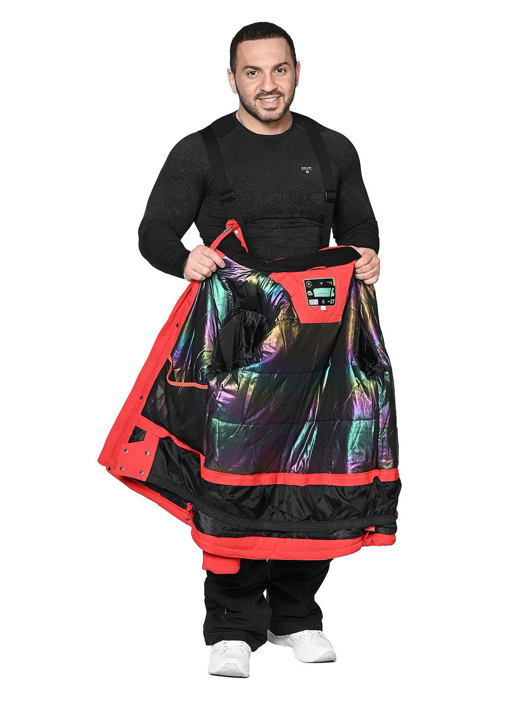 Костюм A-89200 Серый - Snow headquarter фото 40