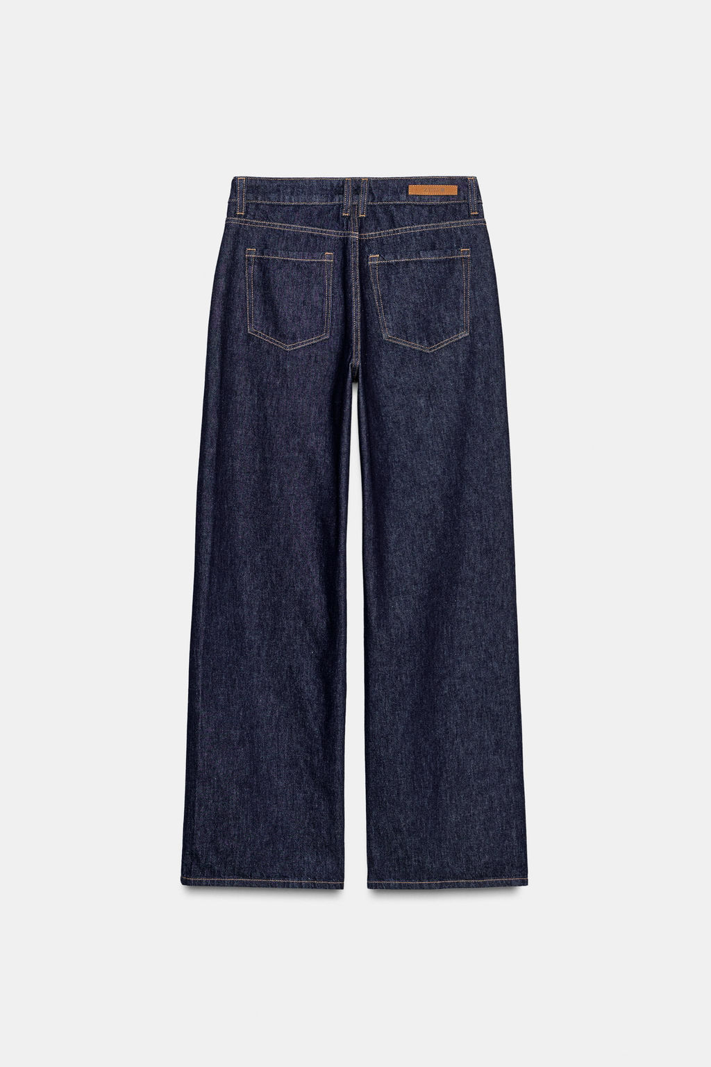 Z1975 MID-WAIST WIDE-LEG JEANS WITH CHAINS - Zara фото 7