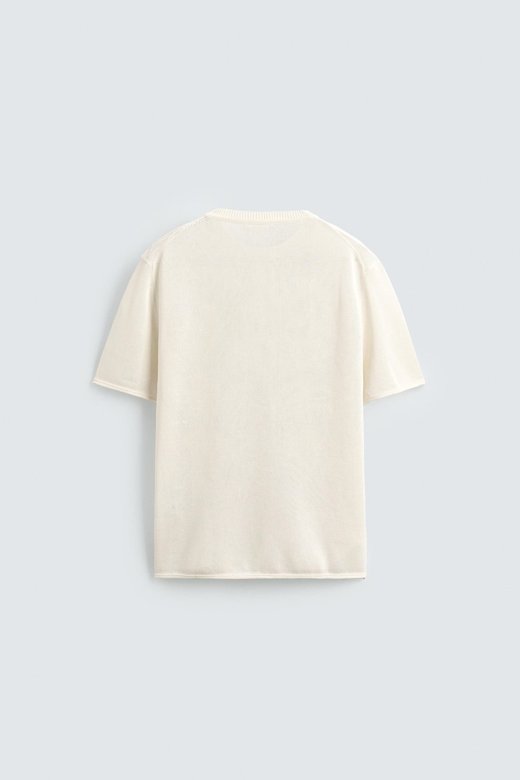 VISCOSE BLEND KNIT T-SHIRT - Zara фото 16