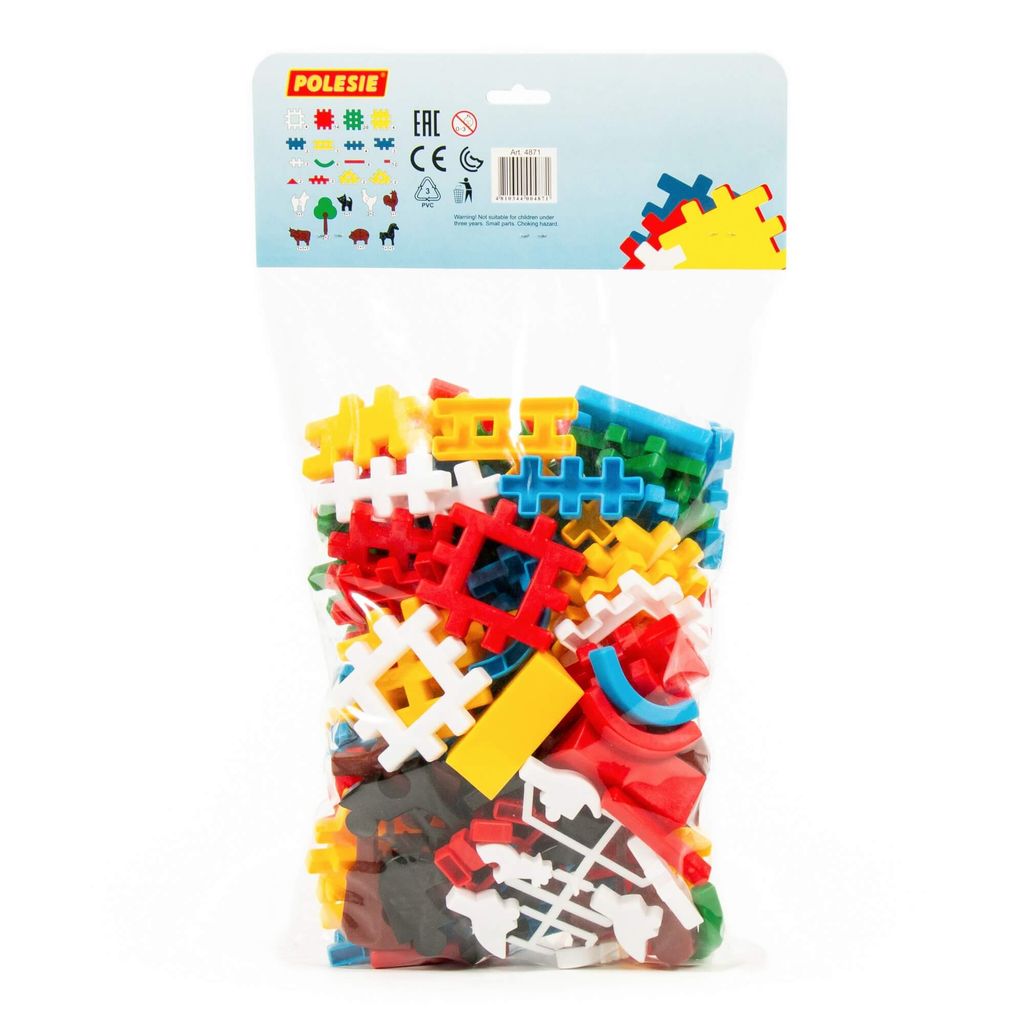 Конструктор Фермер (112 элементов) (в мешке) - Полесье фото 6