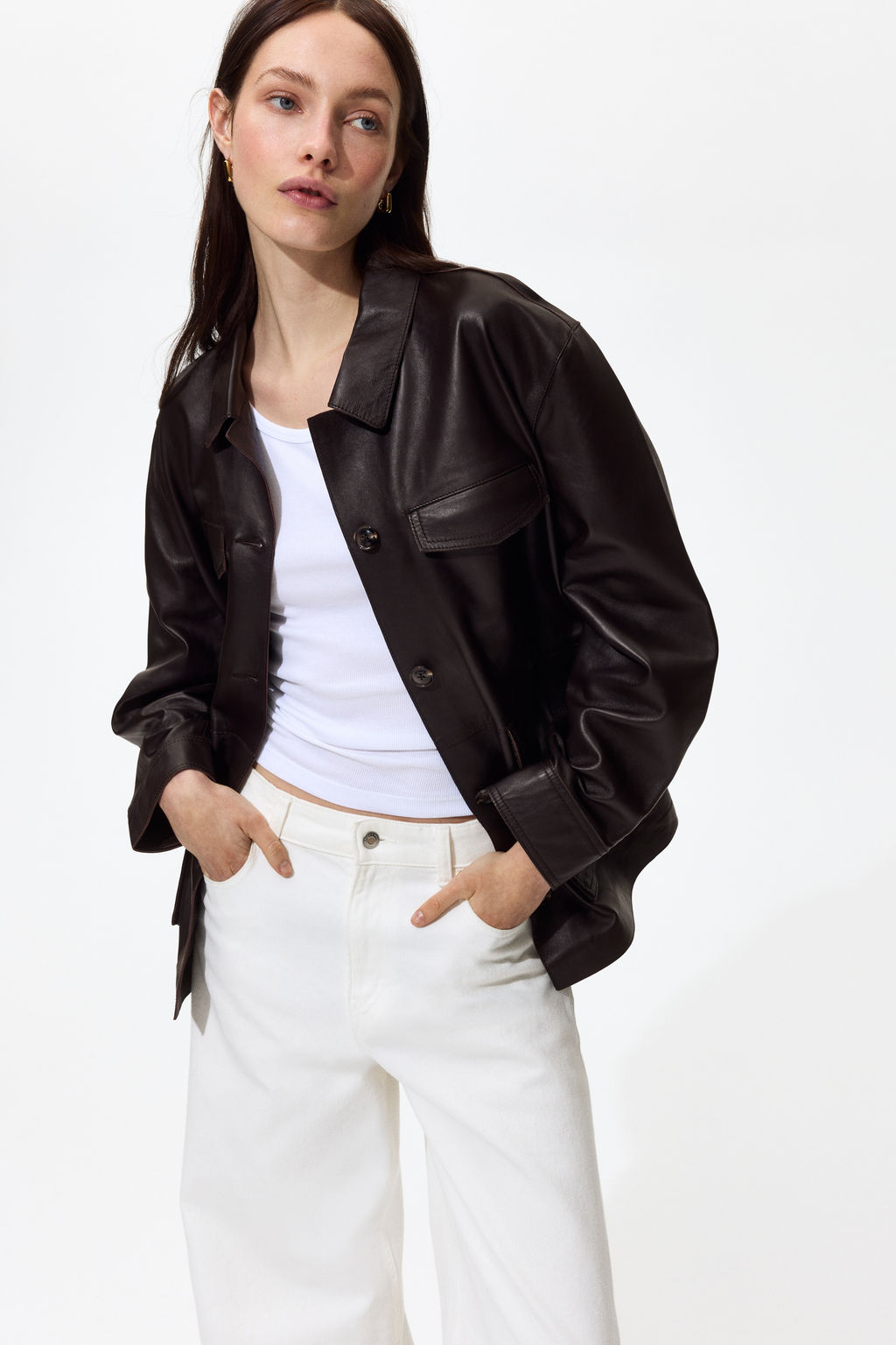 Chaqueta de piel - H&m фото 6