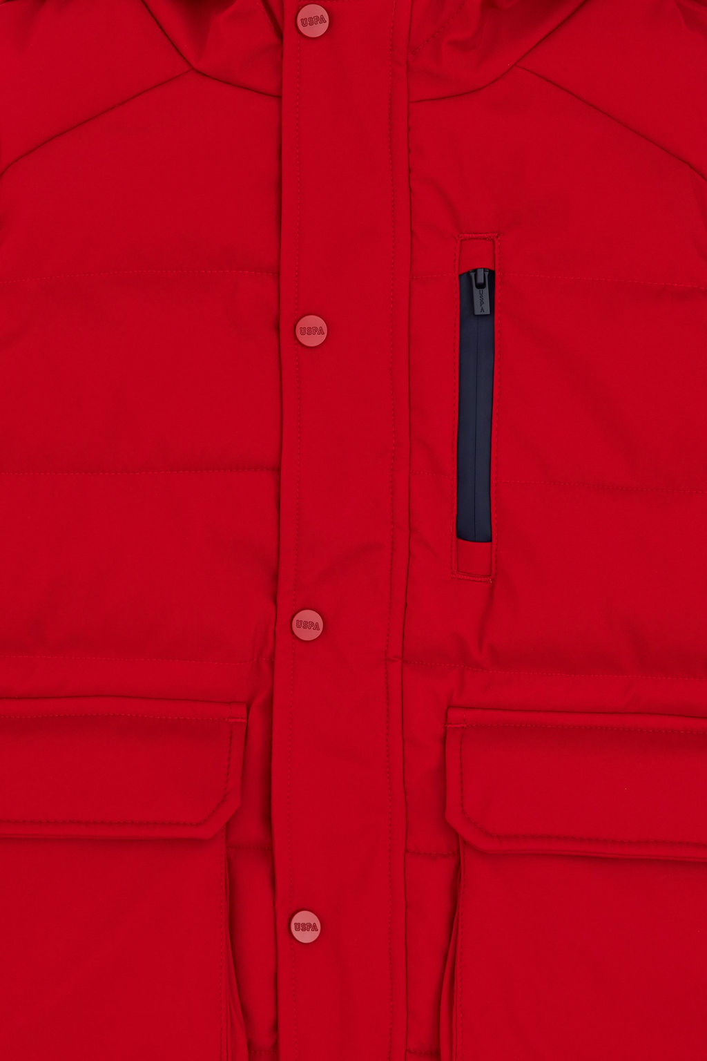 Красное пальто для мальчика - U.s. polo assn фото 3