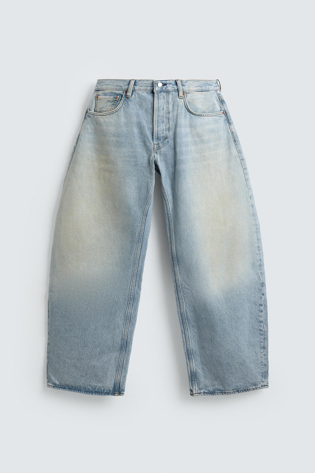 JEANS BALLOON FIT / Azul cielo - Zara фото 7