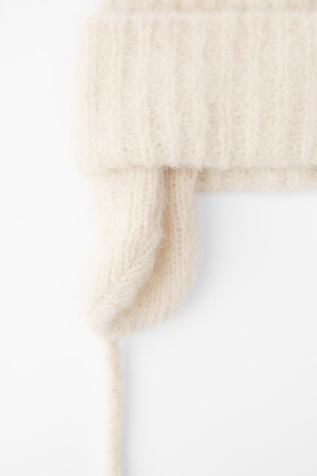 ALPACA BEANIE WITH EARMUFFS - Zara фото 4