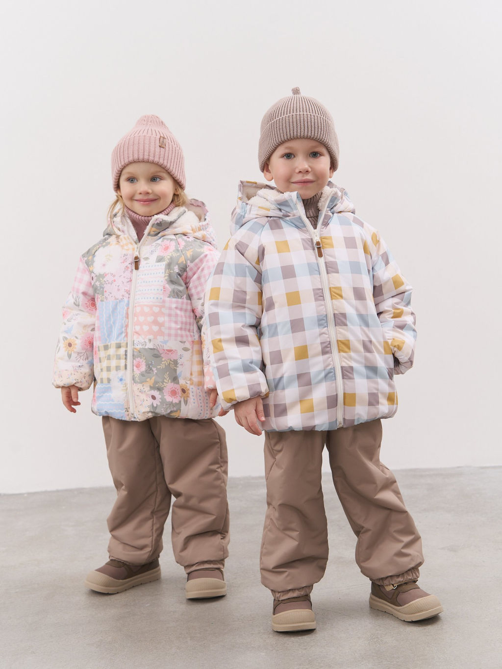 Полукомбинезон демисезонный мембранный Латте 0+ - Bungly фото 11