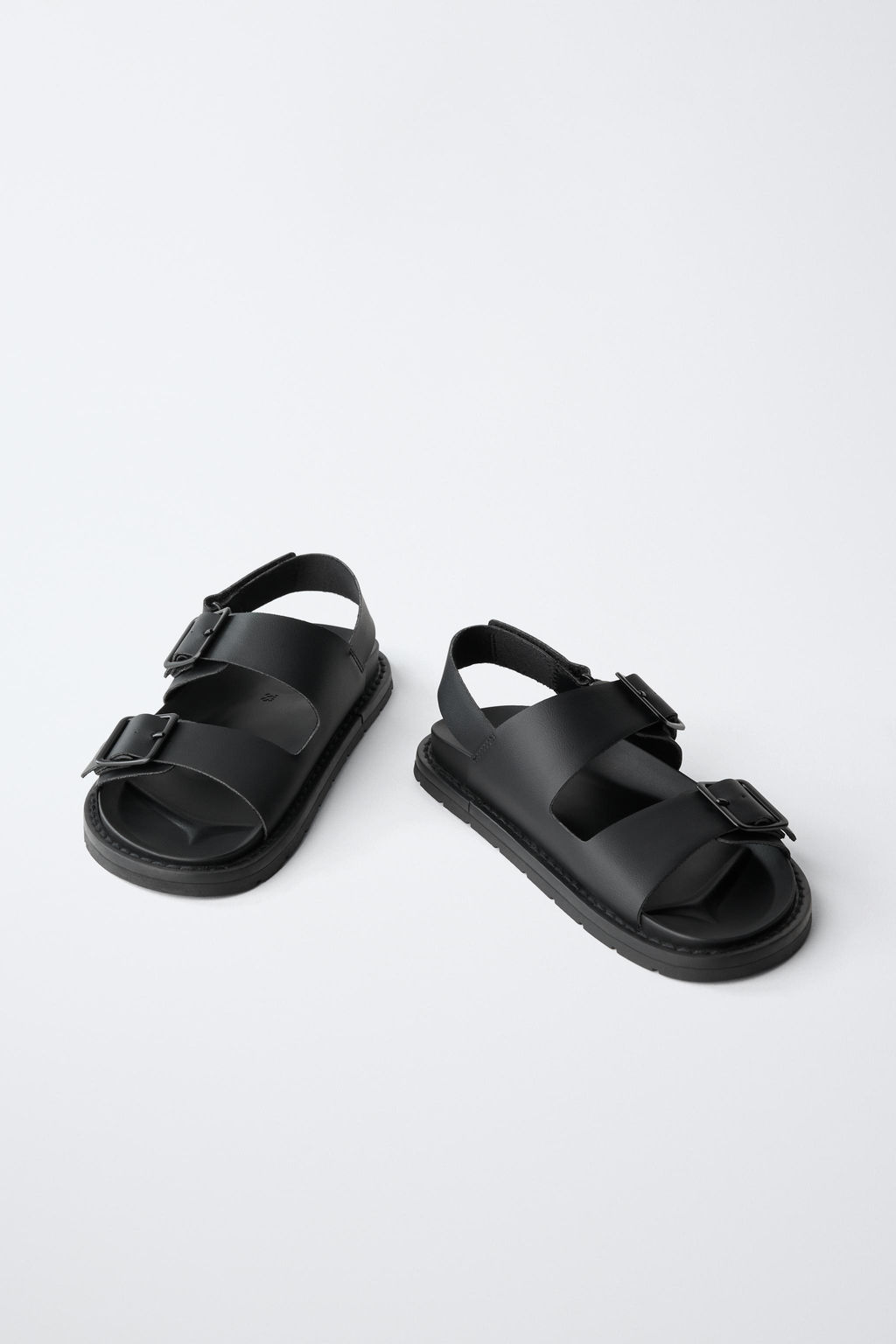 SANDALIA HEBILLAS / Negro - Zara фото 3
