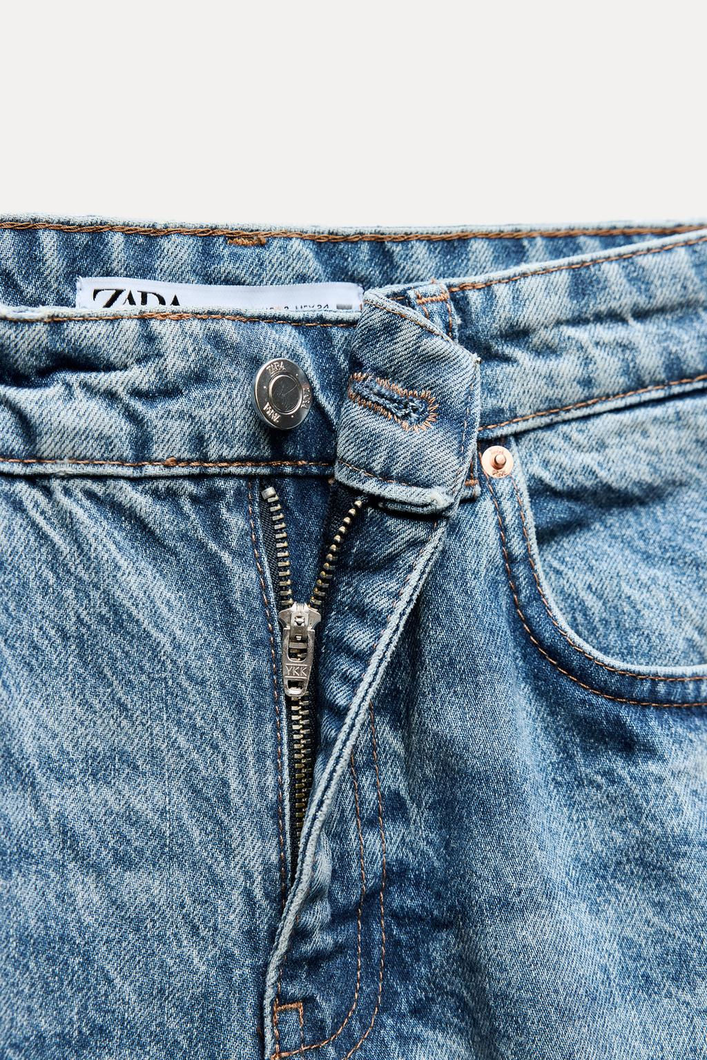 Z1975 HIGH-WAIST BOOT-CUT JEANS - Zara фото 5