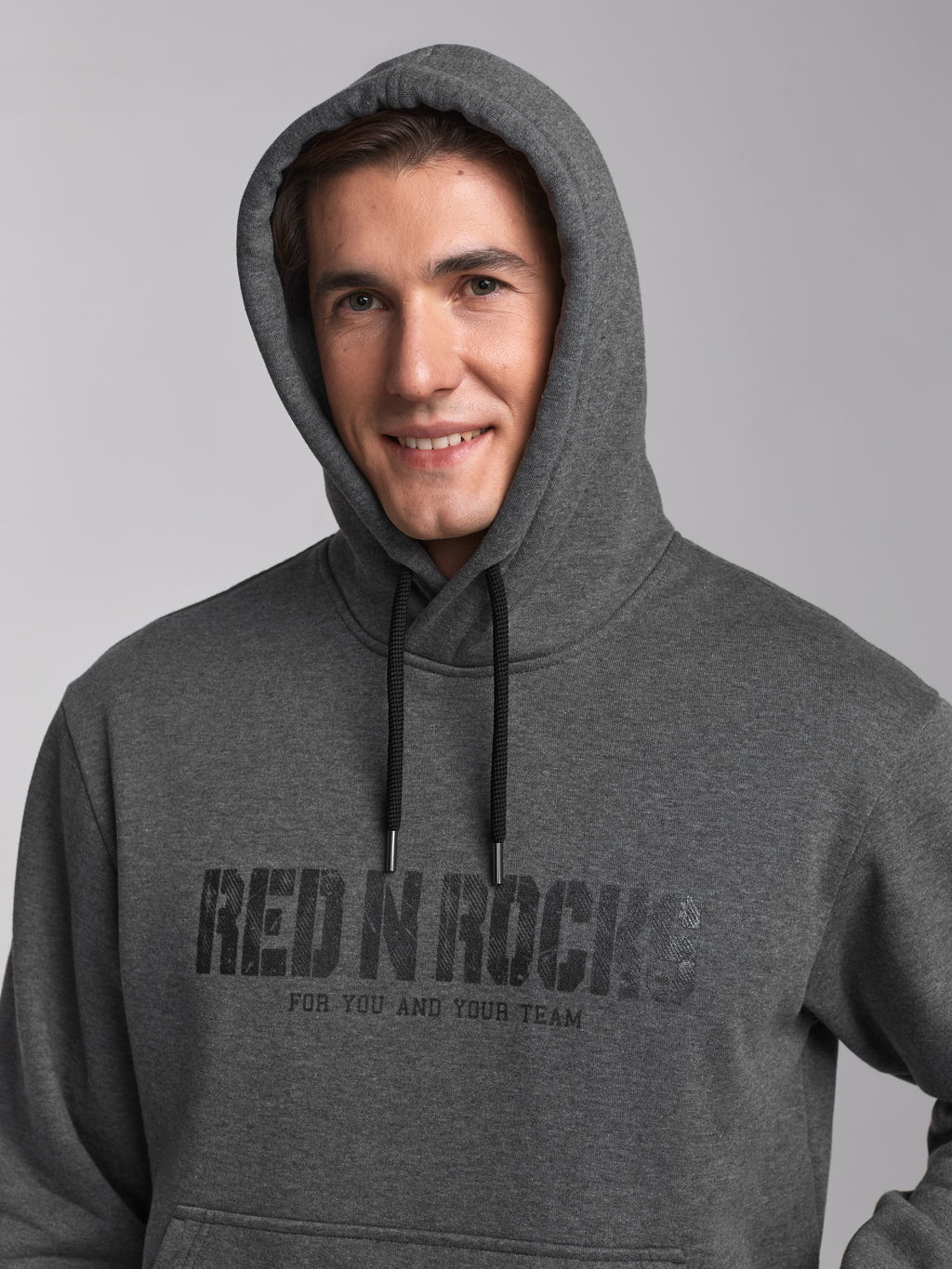 Толстовка мужская 52M-RR-1798 RED-N-ROCKS - Addic фото 3