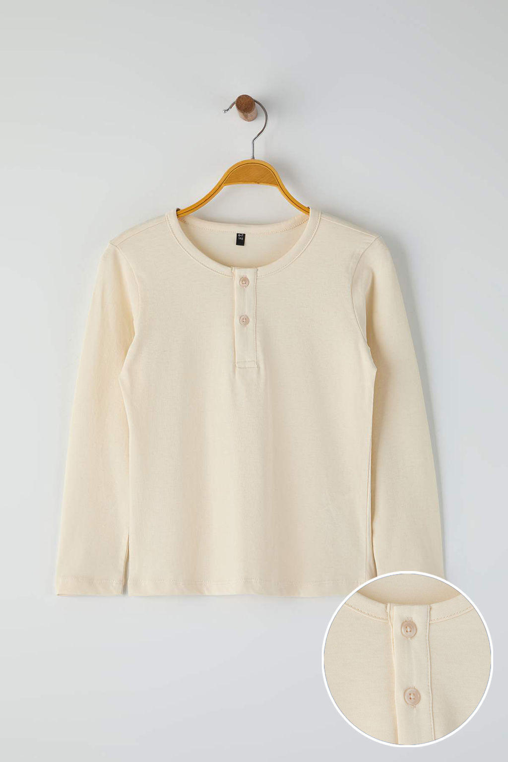 Indigo-Tas %100 Pamuk 2li Duz Erkek Cocuk Orme T-Shirt TKDAW26TS00010 - Trendyolmilla фото 5