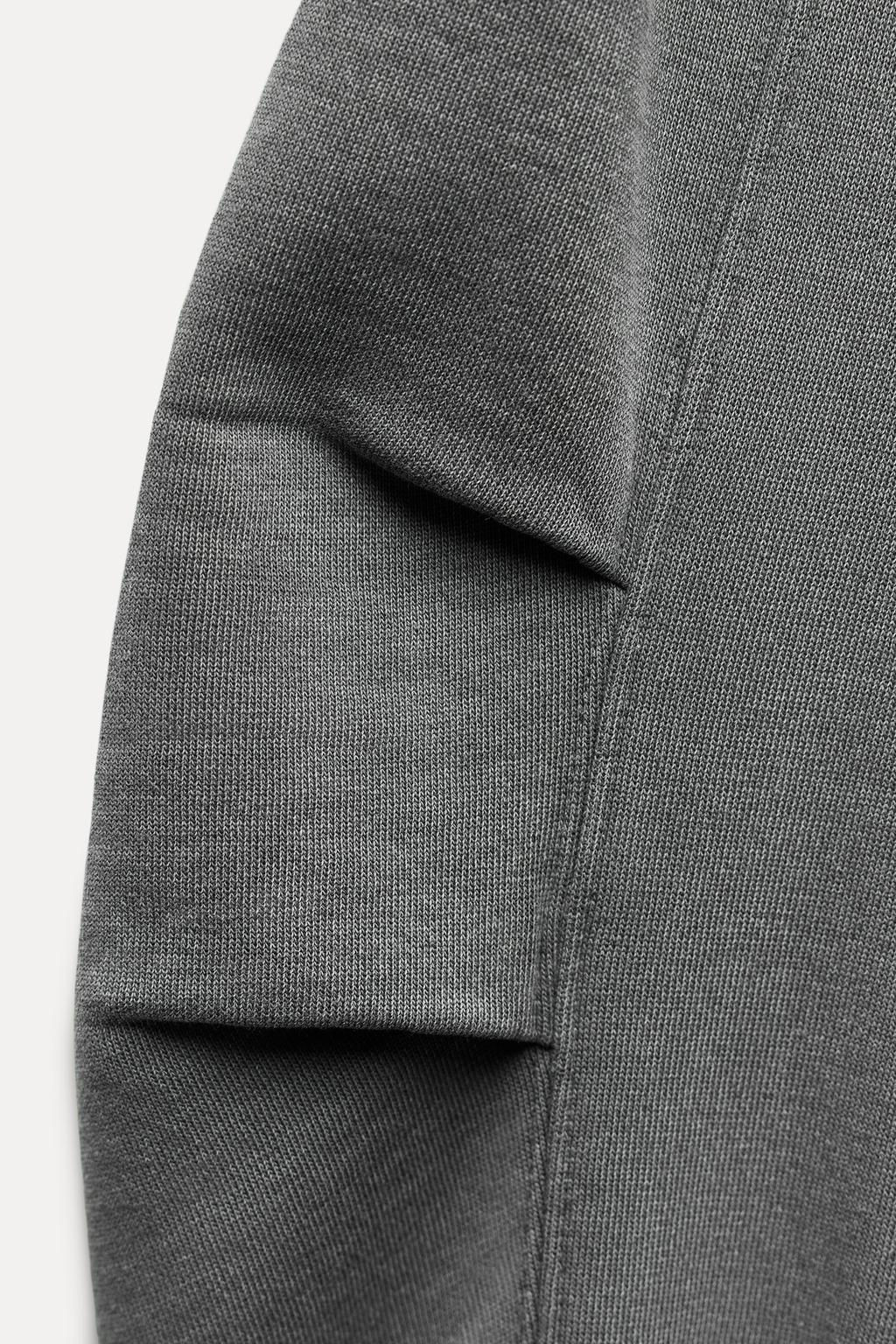 OVERSIZE ZIP-UP HOODIE - Zara фото 10