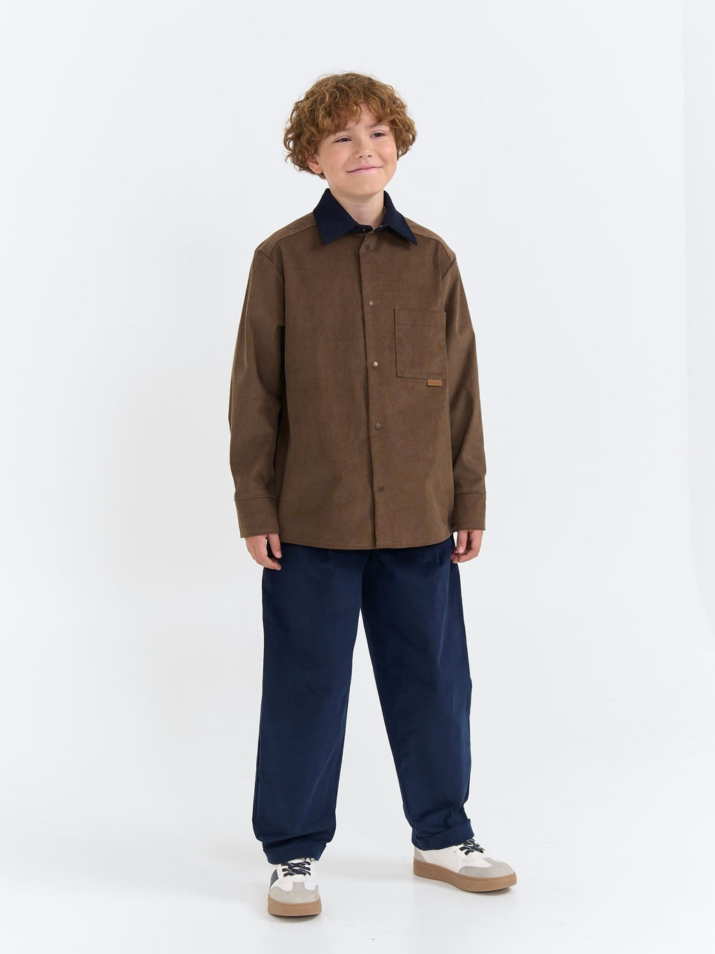 Рубашка вельветовая Трюфель 7+ - Bungly фото 5