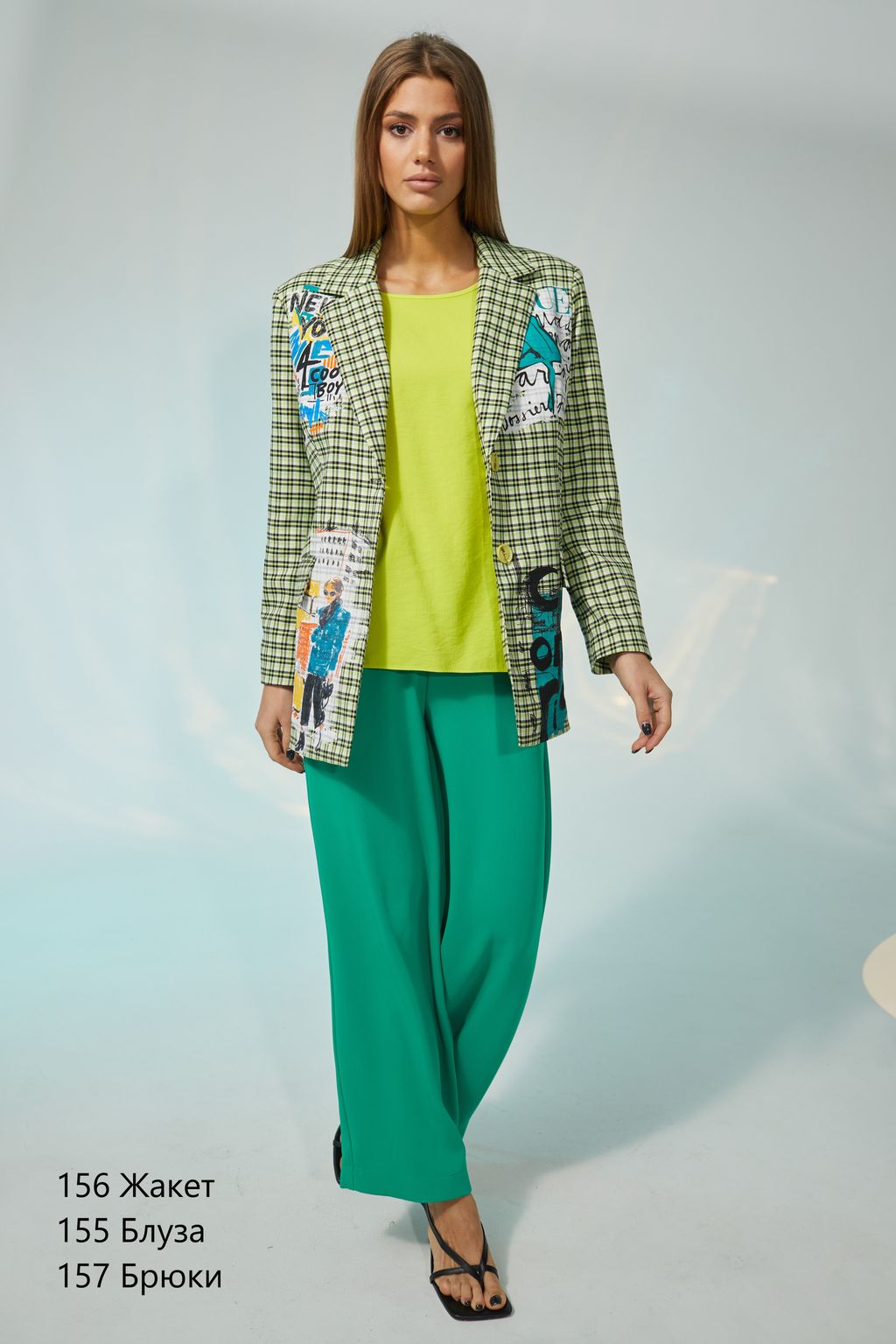 156 Жакет - Niv niv  fashion фото 3