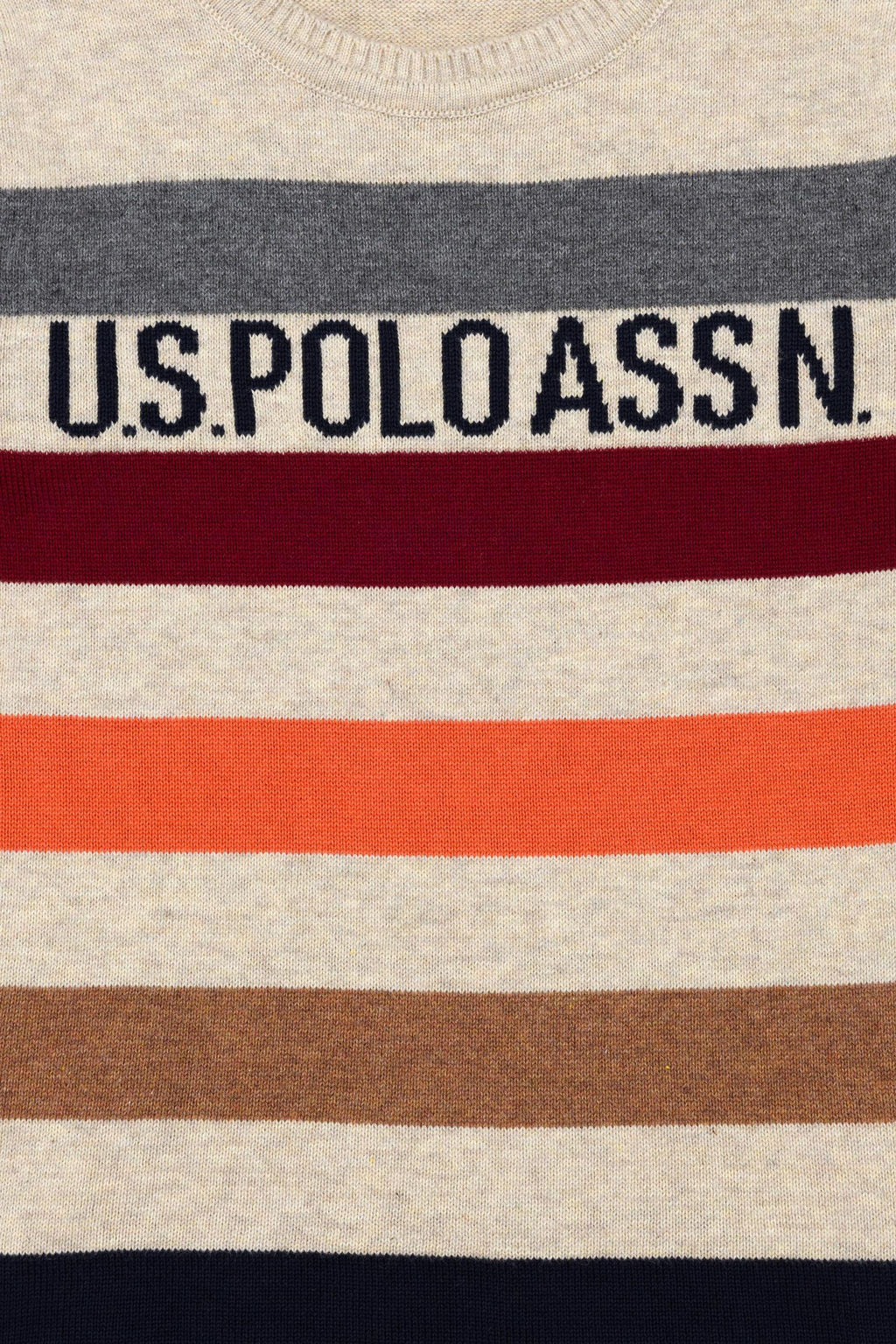 Свитер U.S. Polo Assn для мальчиков из хлопка меланж  фото 12