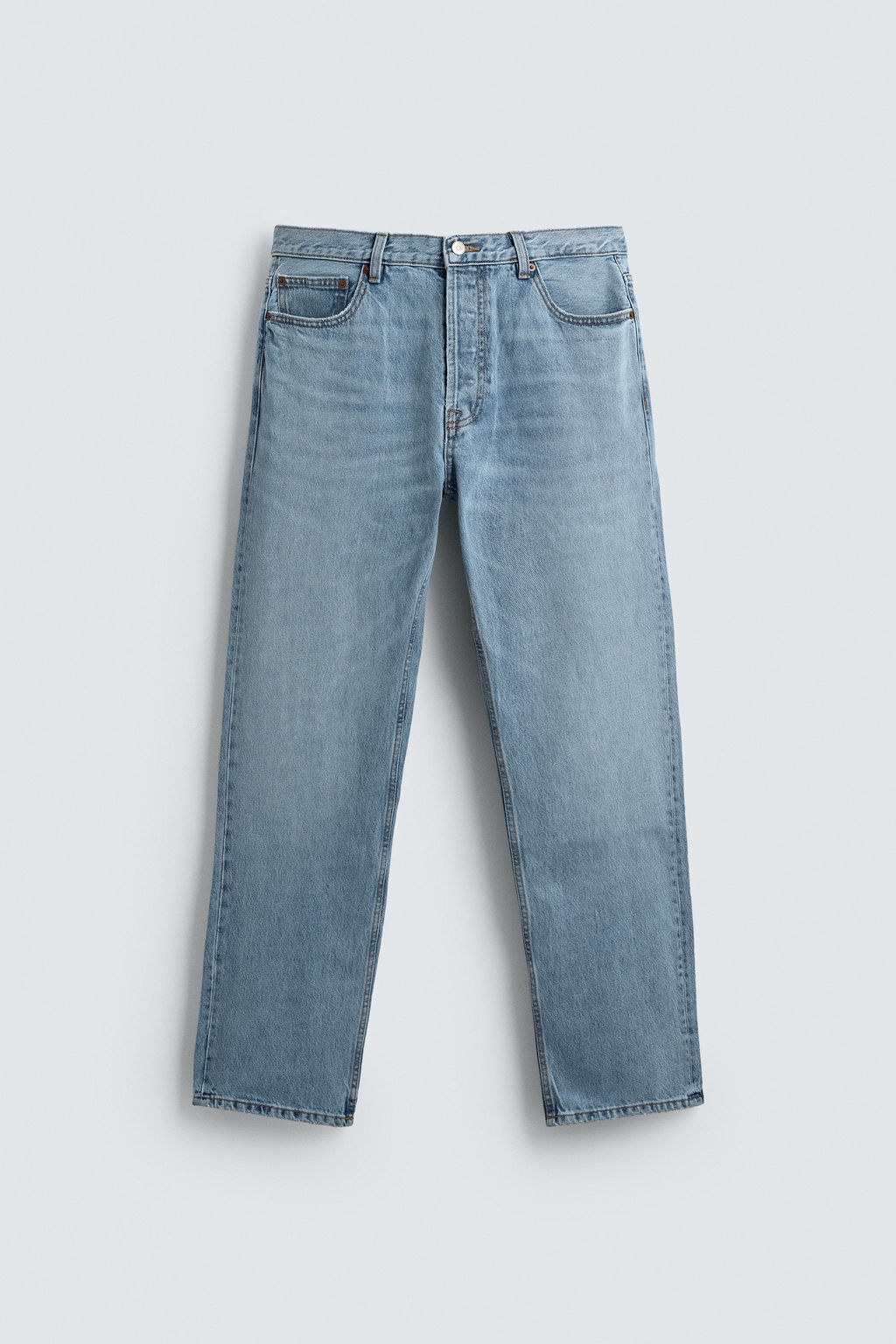 JEANS STRAIGHT FIT / Azul - Zara фото 7