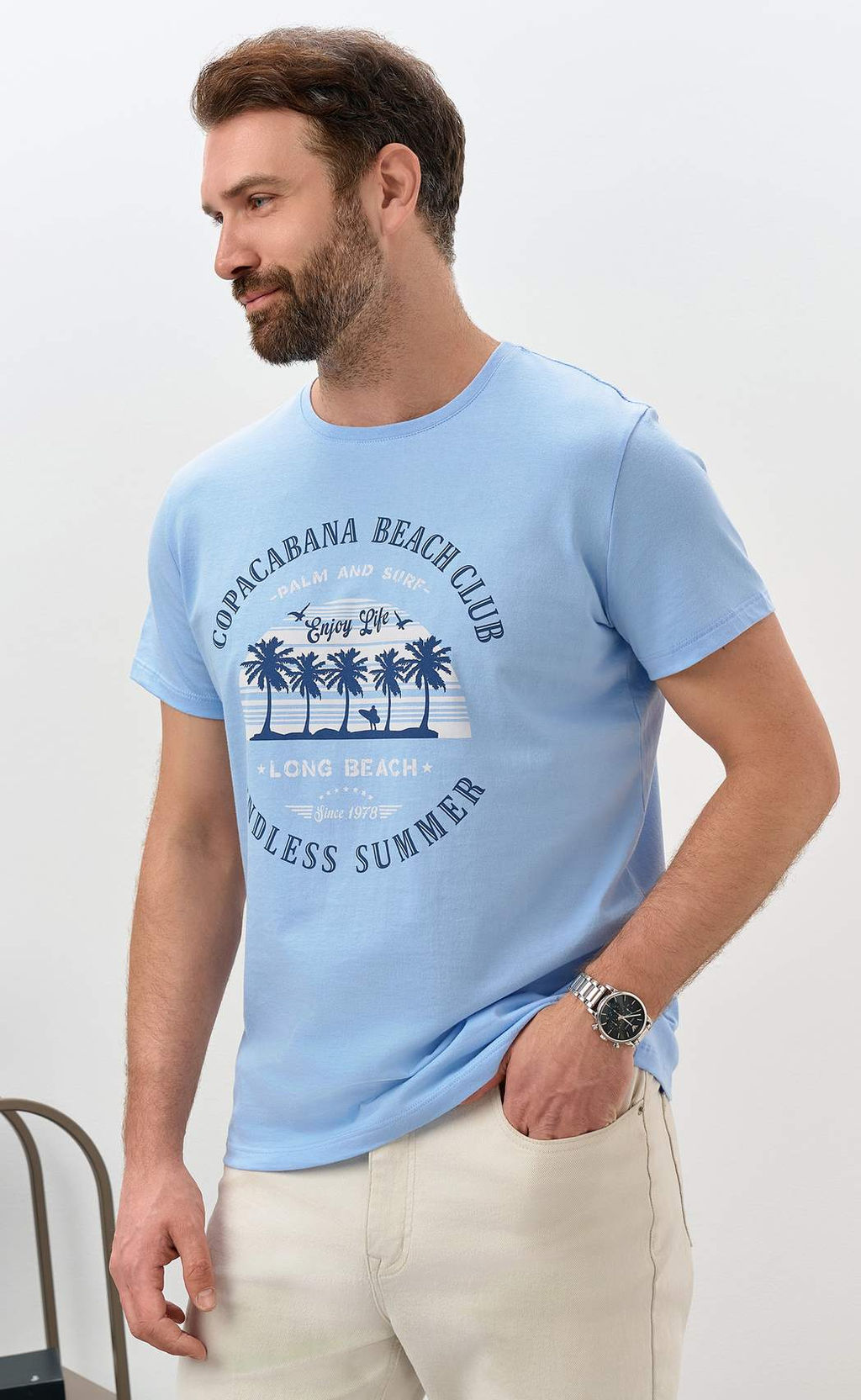 Футболка P611-06-936 blue - Primm фото 8