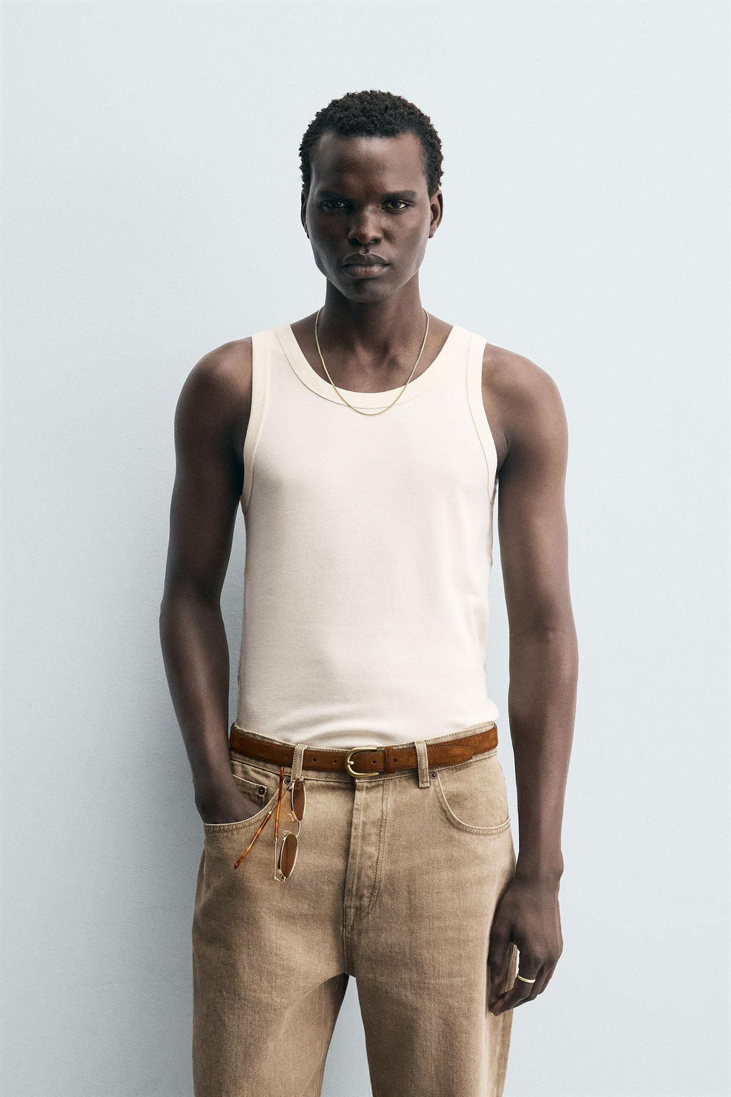 RIBBED TANK TOP - Zara фото 2