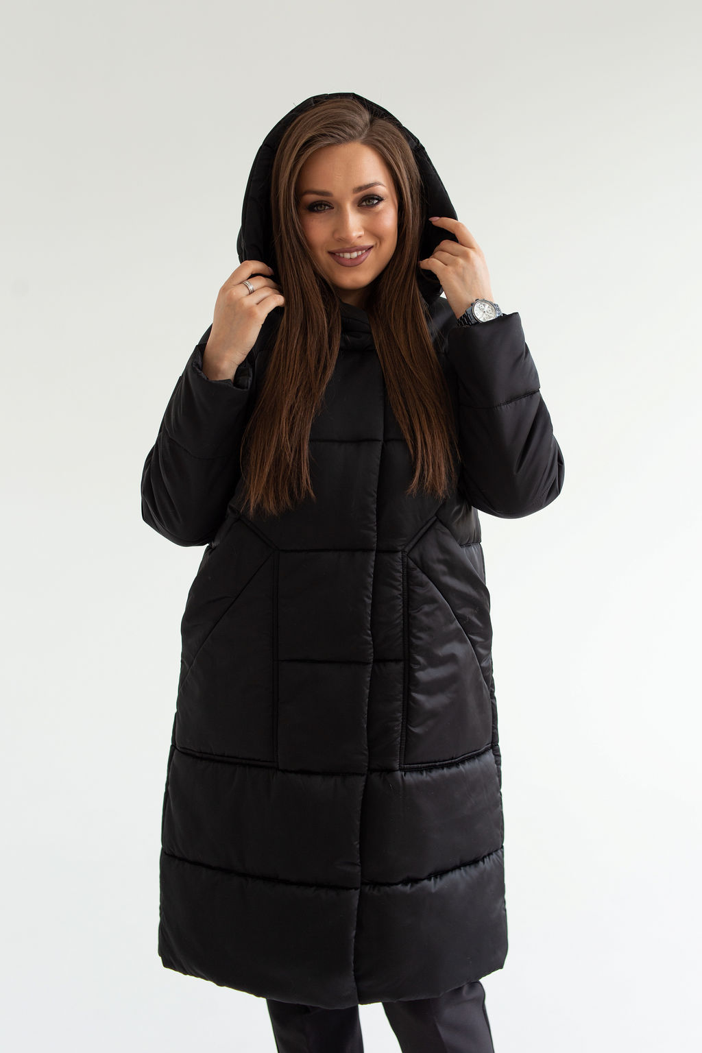 Куртка женская демисезонная 23982 (графит) - Kankan фото 21