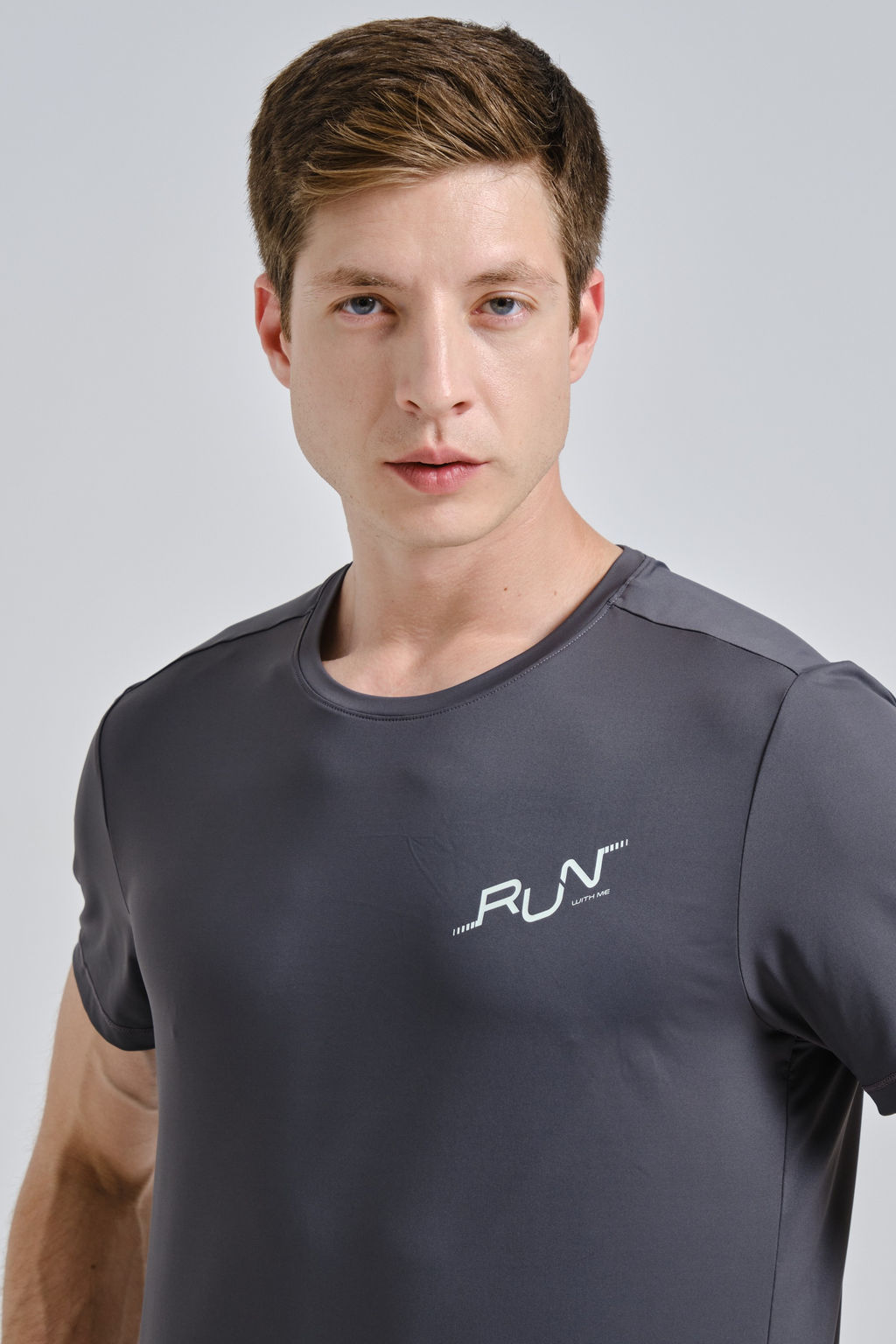 Футболка Серый ADVANCED RUNNING SS Tee