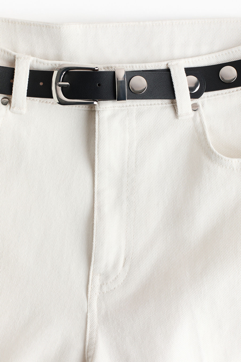 Pantal?n bootcut con cintur?n - H&m фото 10