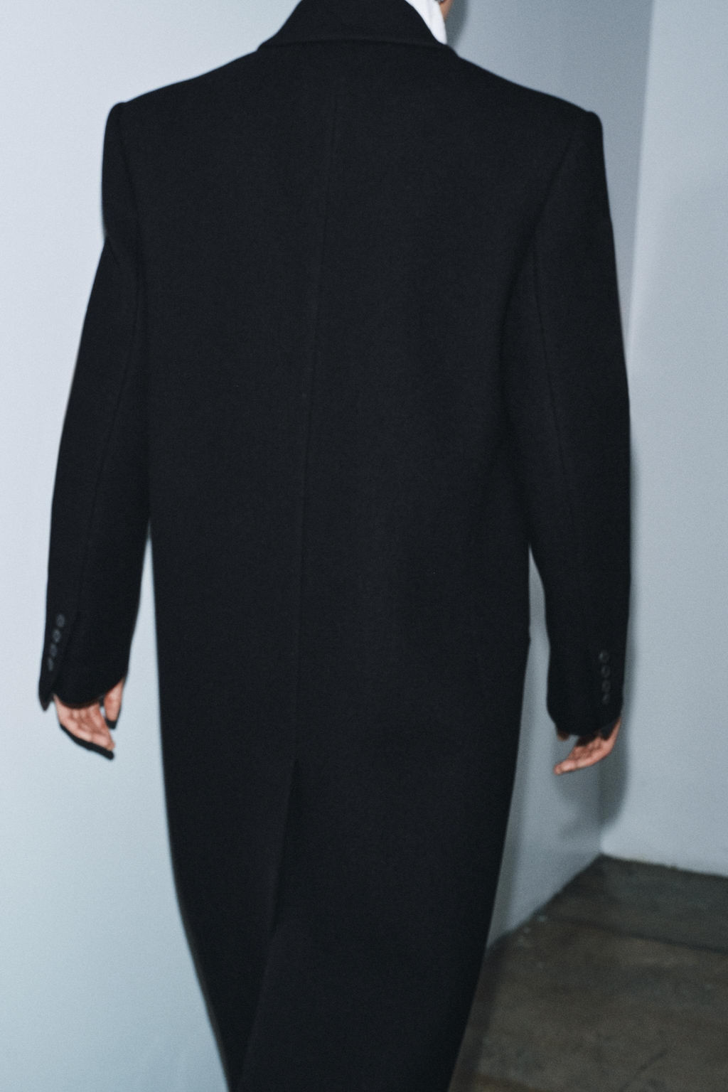 ZW COLLECTION LIMITED EDITION WOOL BLEND COAT - Zara фото 5