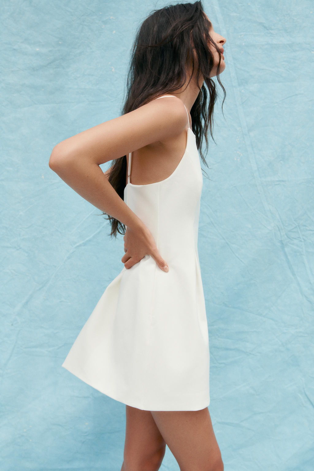 SHORT STRAPPY DRESS - Zara фото 2