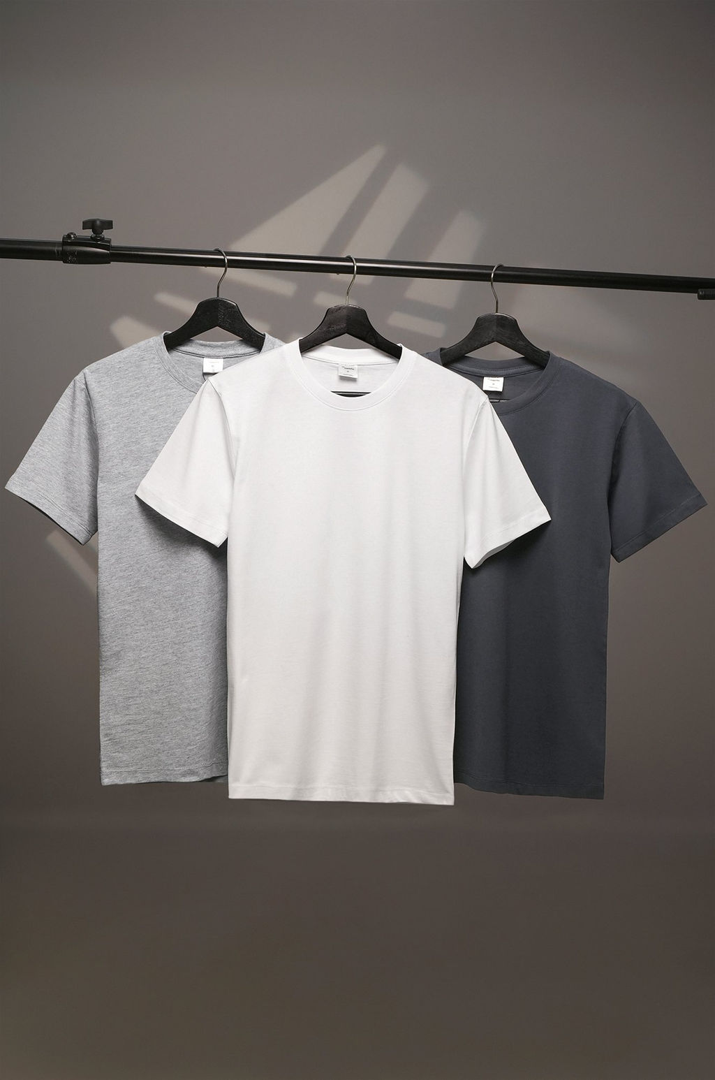 Мужская базовая футболка из хлопка 3 шт. Happyfox