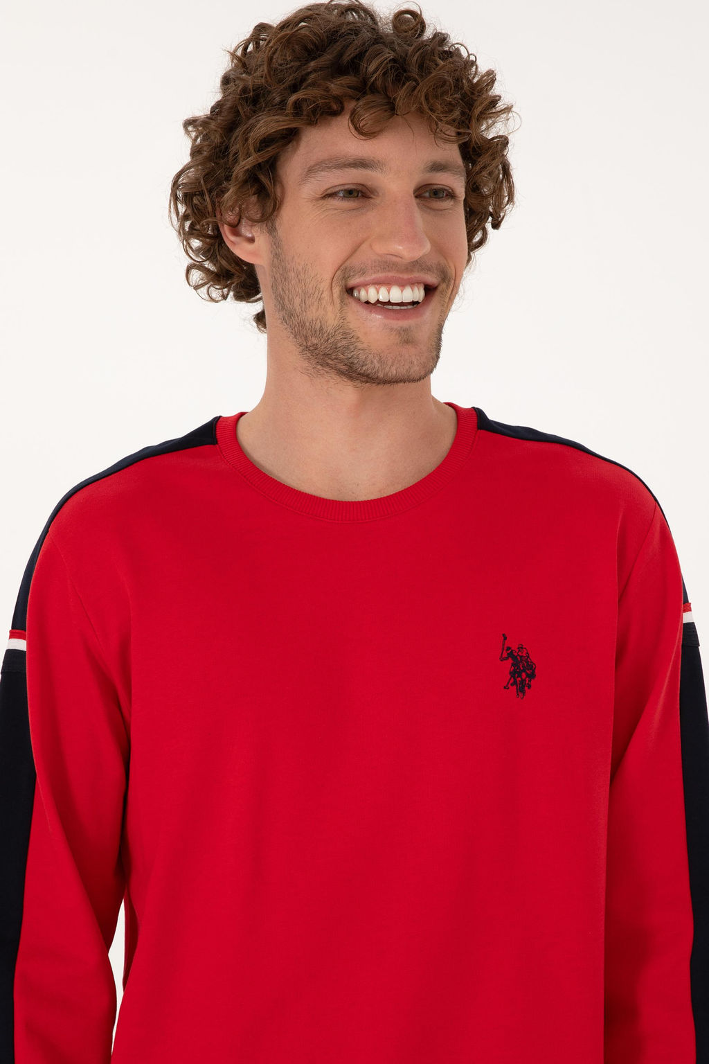 Erkek K_rm_z_ Pijama Tak_m_ Sepette S_rpriz _ndirim - U.s. polo assn фото 2