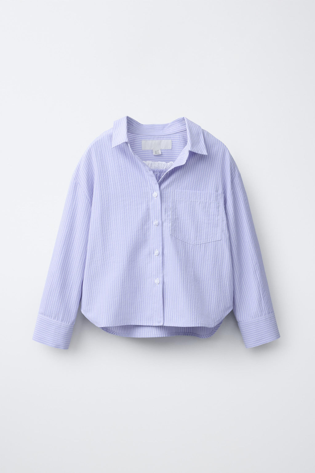 PACK CAMISA Y TOP RAYAS / Azul - Zara фото 2