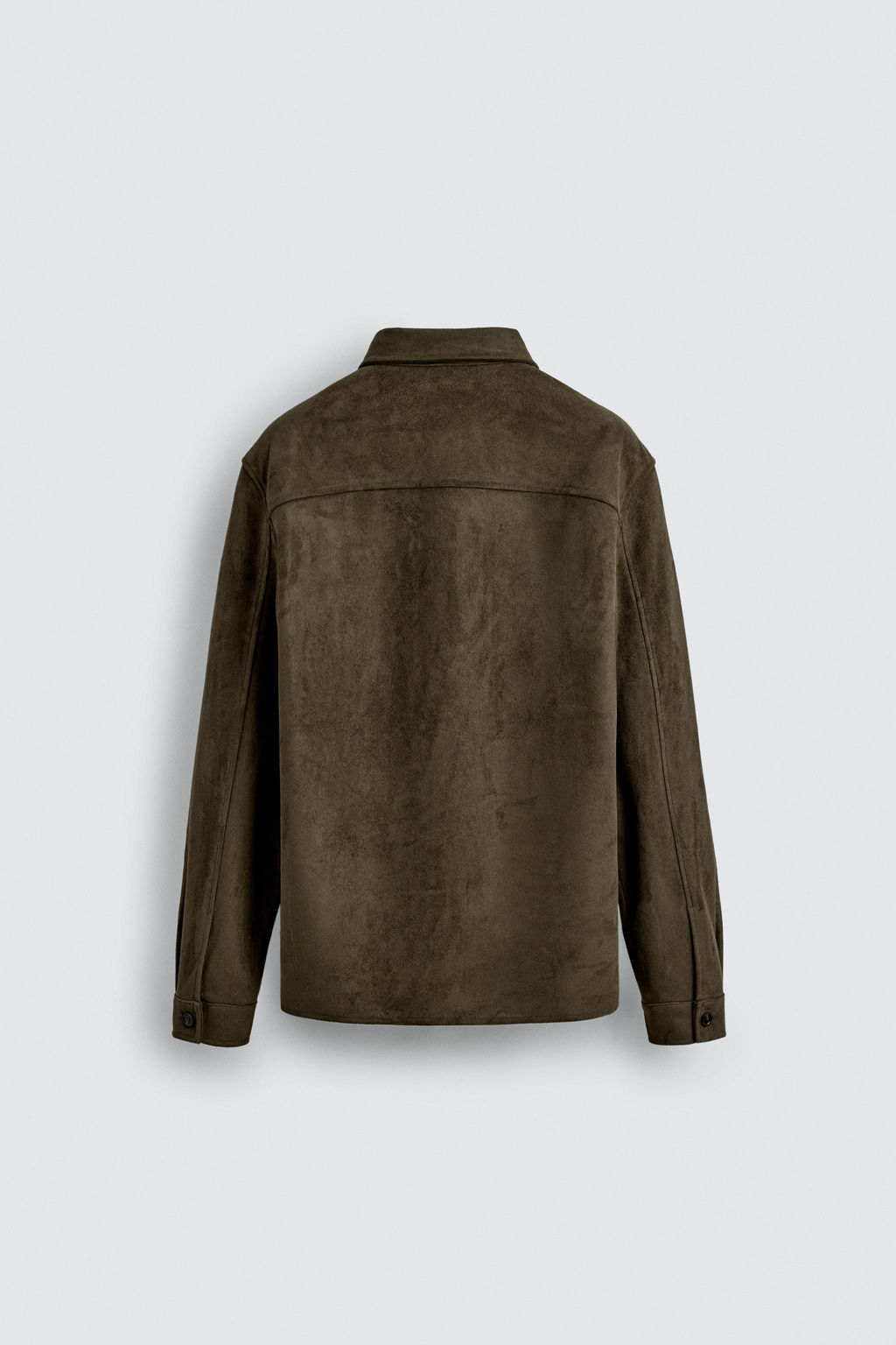 SOBRECAMISA EFECTO ANTE / Verde - Zara фото 8