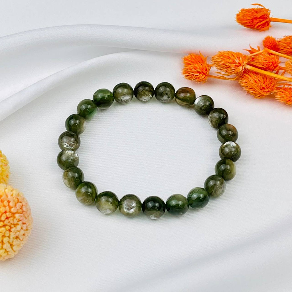 Браслет из Лепидолита Мусковит 18 см - Радуга самоцветов фото 3