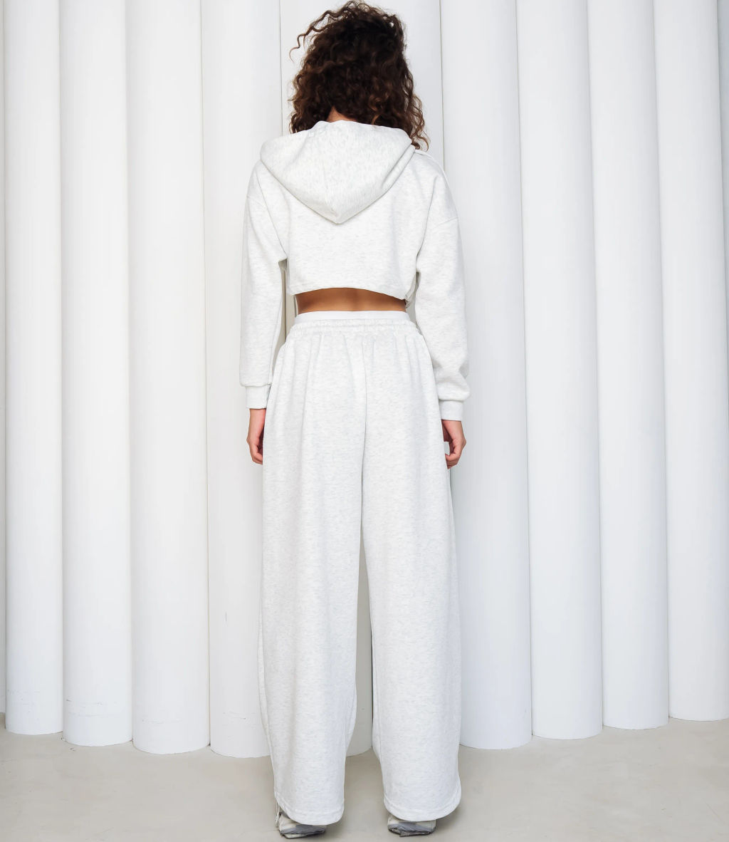 Спортивный костюм #КТ6001 (7), светло-серый меланж - Dommod фото 3