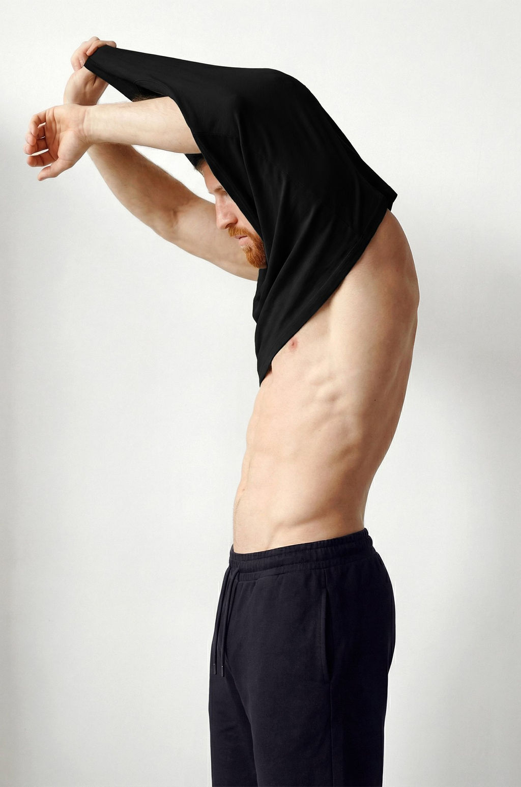 Мужская футболка оверсайз без рукавов Happyfox - Happy fox фото 48