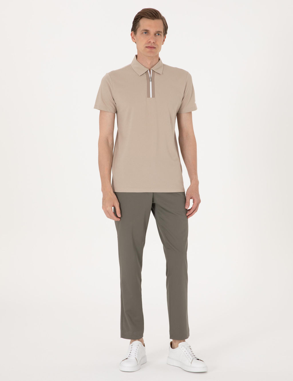 Ta_ Ultralight Kuma_ Slim Fit Polo Yaka Ti__rt