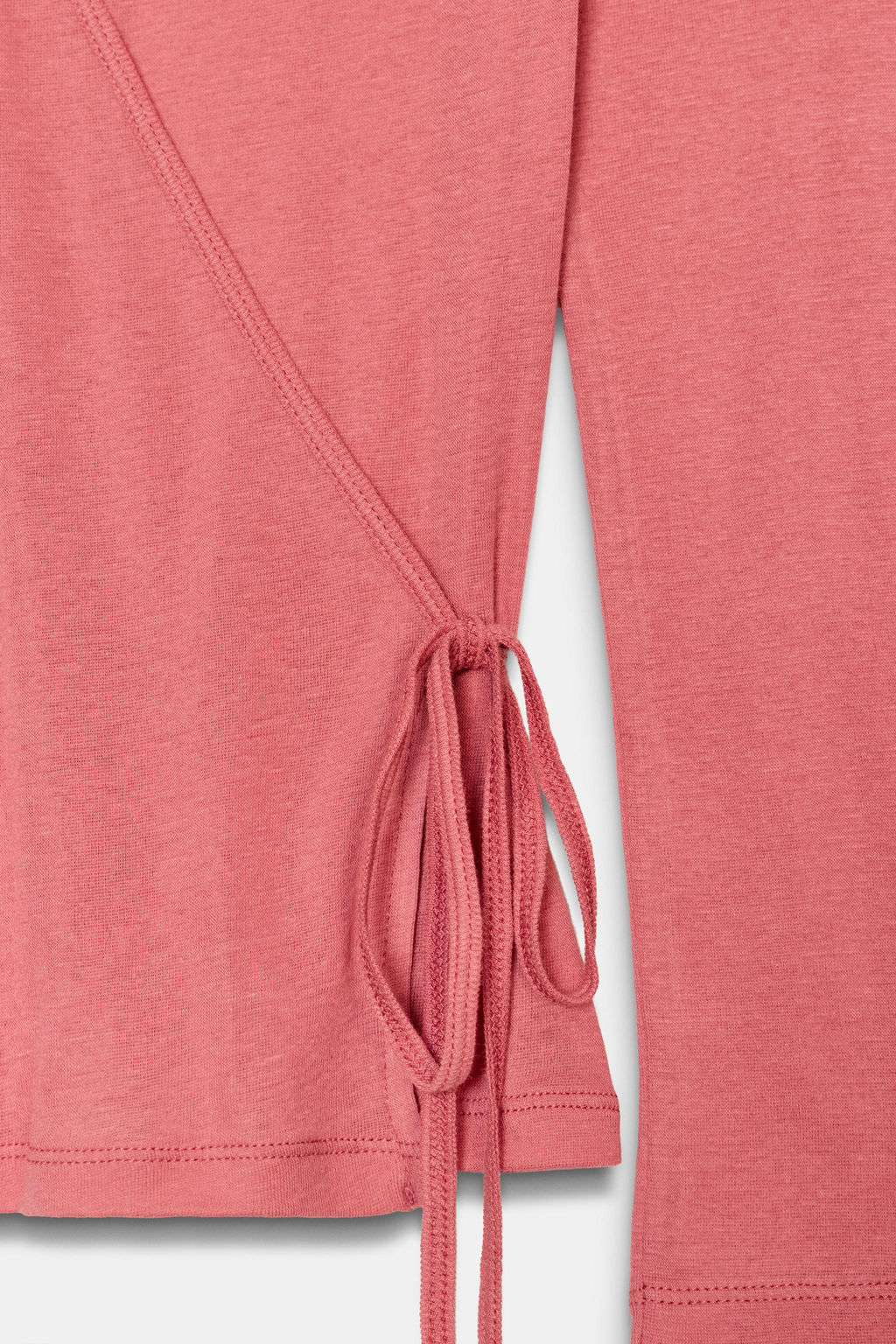 SUPIMA® WRAP T-SHIRT - Zara фото 6