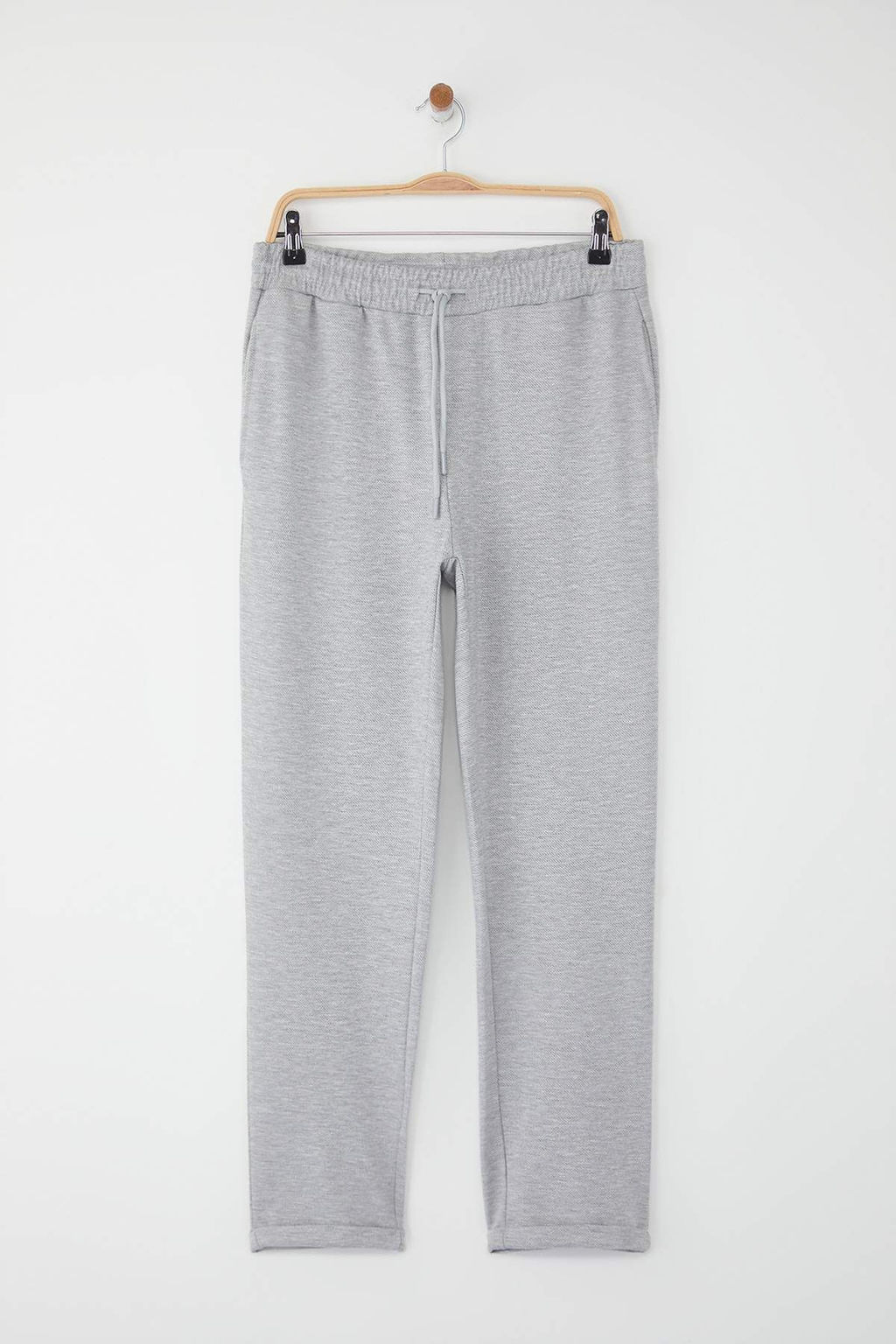 TRENDYOL MAN Bej Regular Fit Orme Esnek Rahat Beli Baglamal? Lastikli Duble Paca Kumas Pantolon TMNAW25PL00002 - Trendyolmilla фото 17