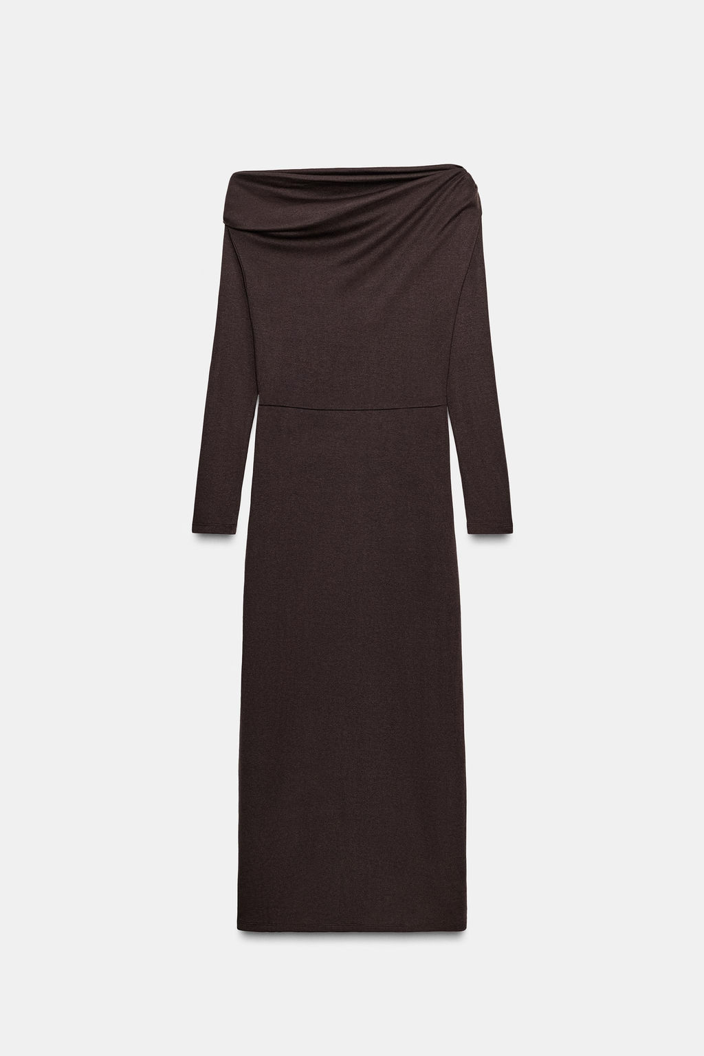 SOFT DRESS WITH BROOCH - Zara фото 6