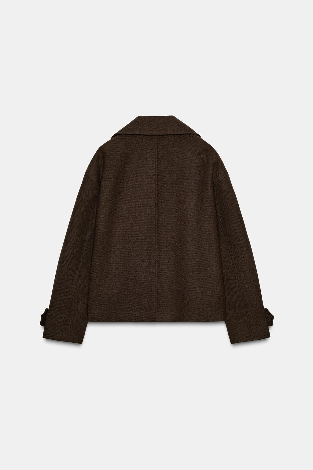 DOUBLE-BREASTED SHORT COAT - Zara фото 5