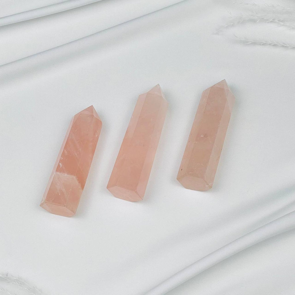 Кристалл Розовый кварц - Радуга самоцветов фото 3