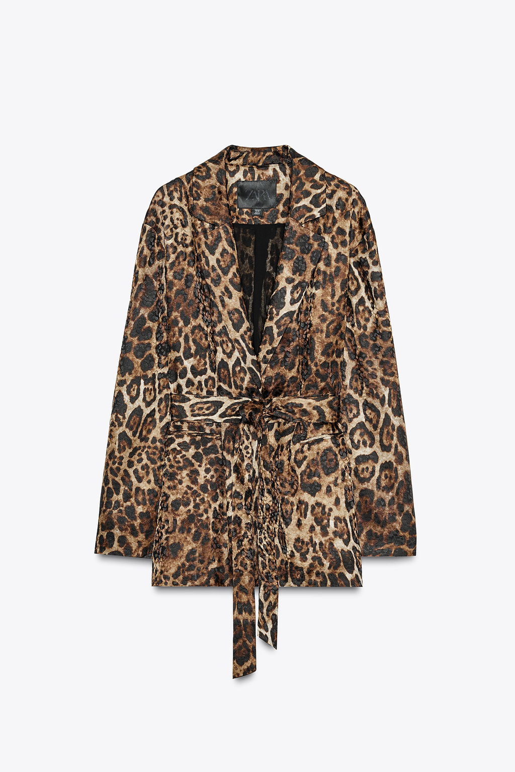 ANIMAL PRINT JACQUARD BLAZER ZW COLLECTION - Zara фото 3