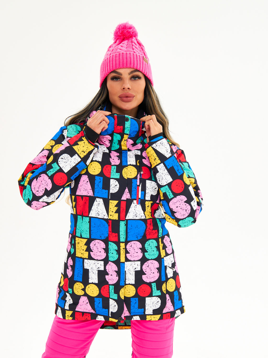 Женская горнолыжная сноубордическая куртка Alpha Endless Ultra Chaleur SNB 423/316_7 Разноцветный  фото 6