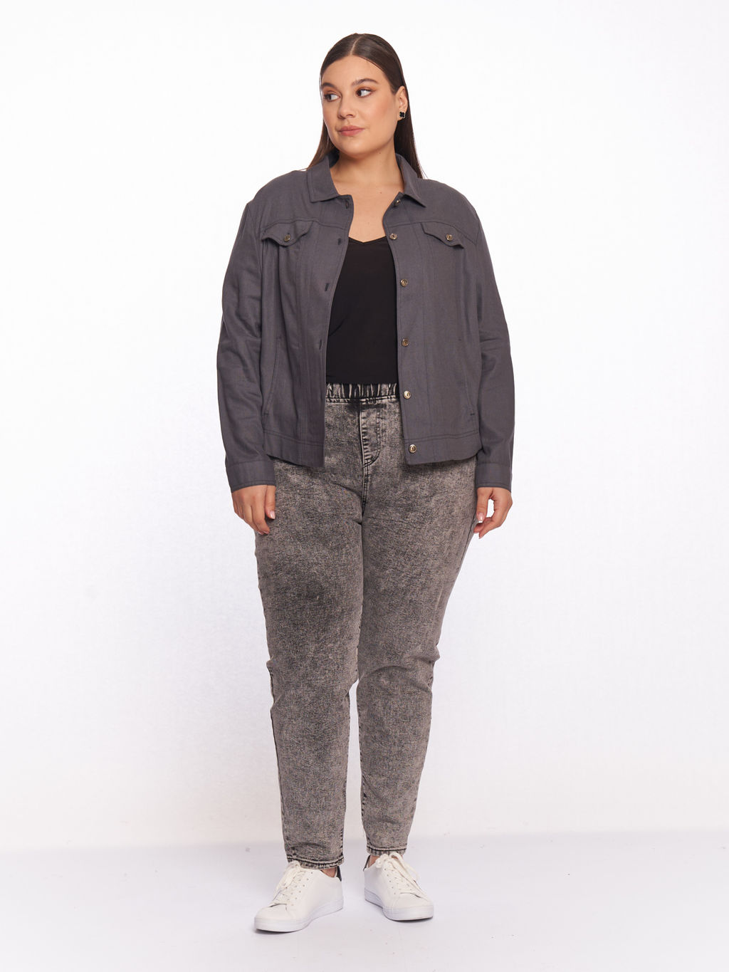 Жакет льняной ZGA08052GRY23