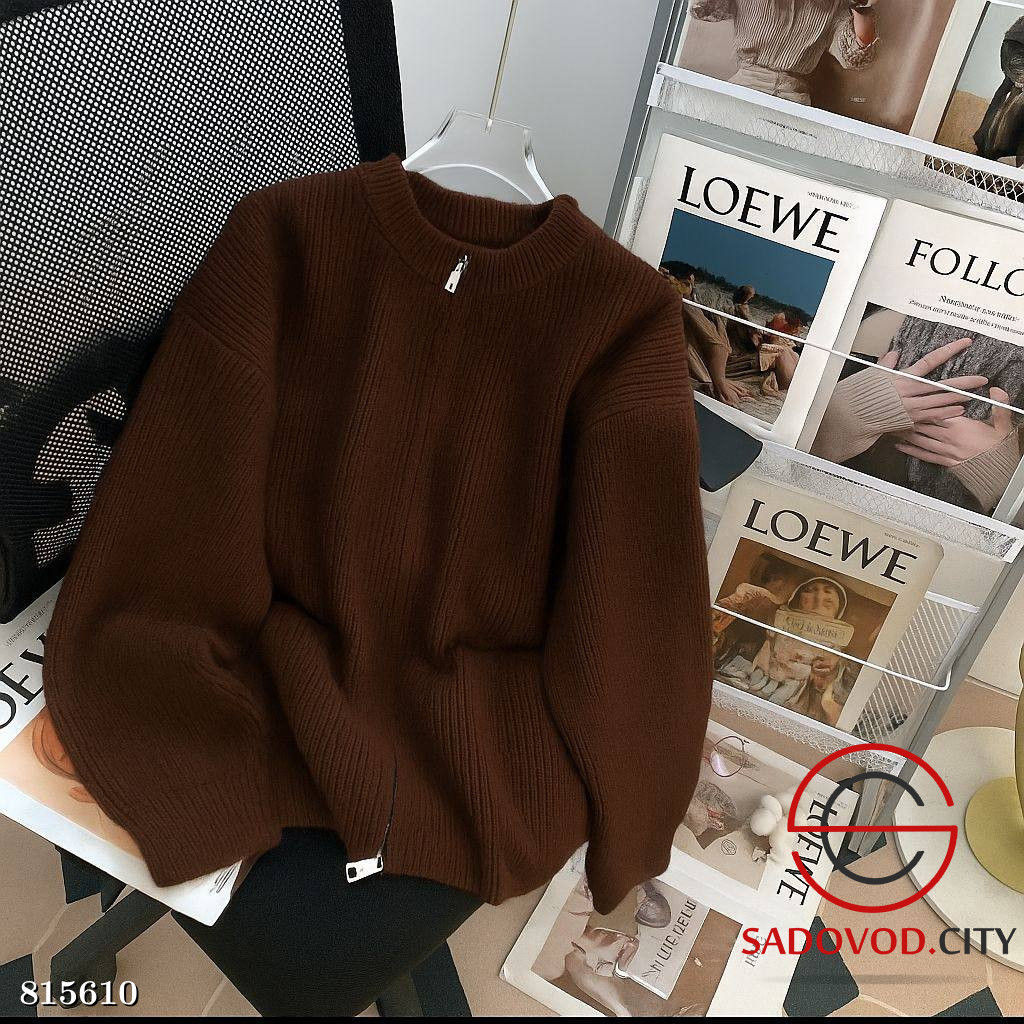 Теплый вязаный кардиган на замке - Bruno фото 3