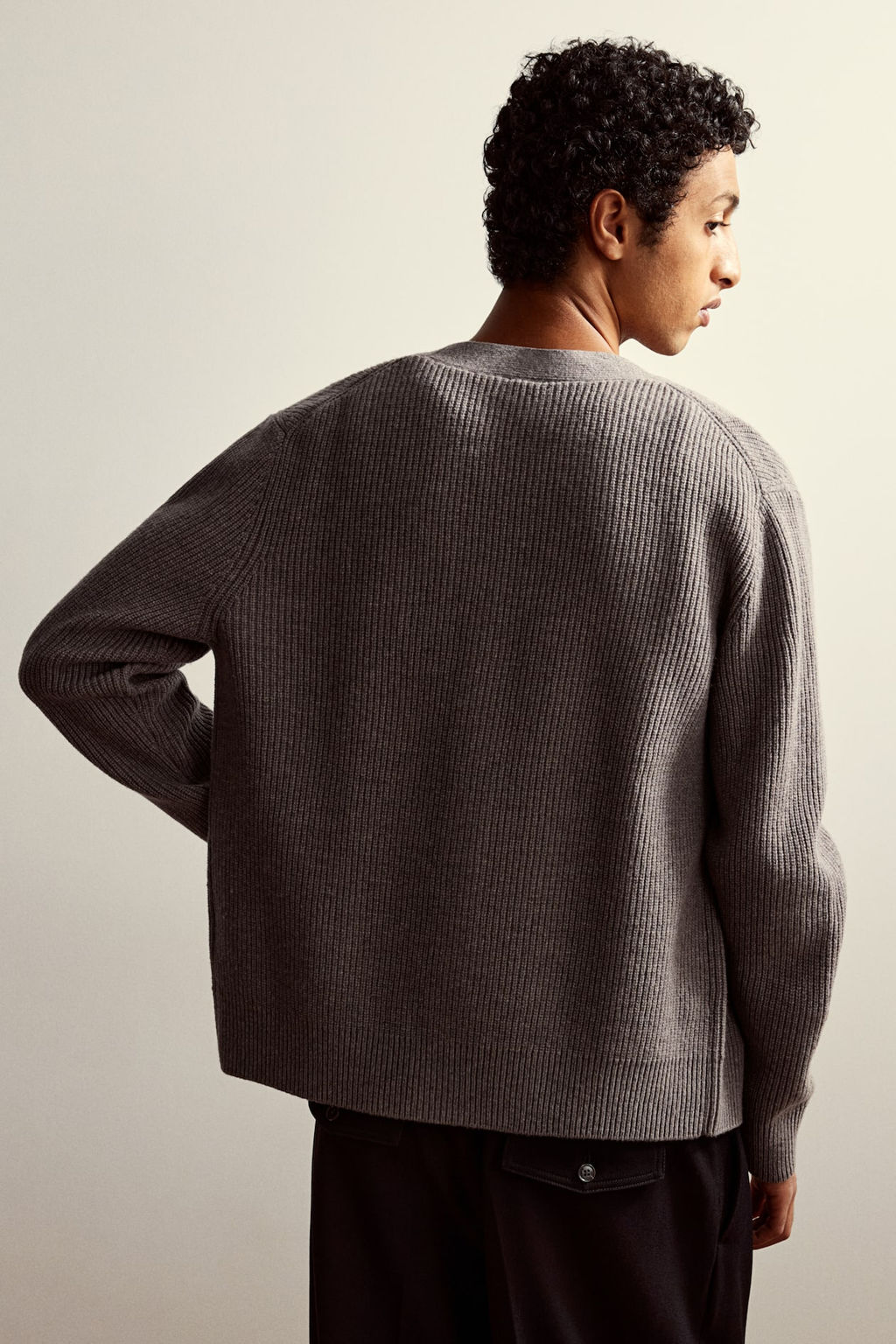 Cardigan de lana Regular Fit - H&m фото 6